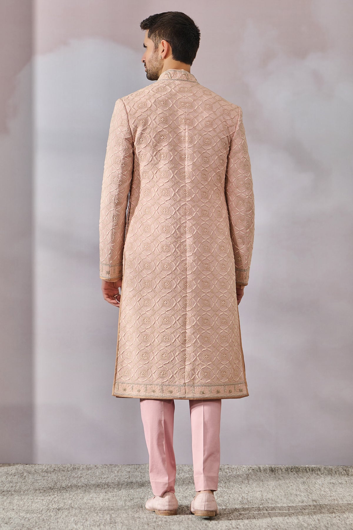 SOL Sherwani Kurta Churidar - Only Sherwani