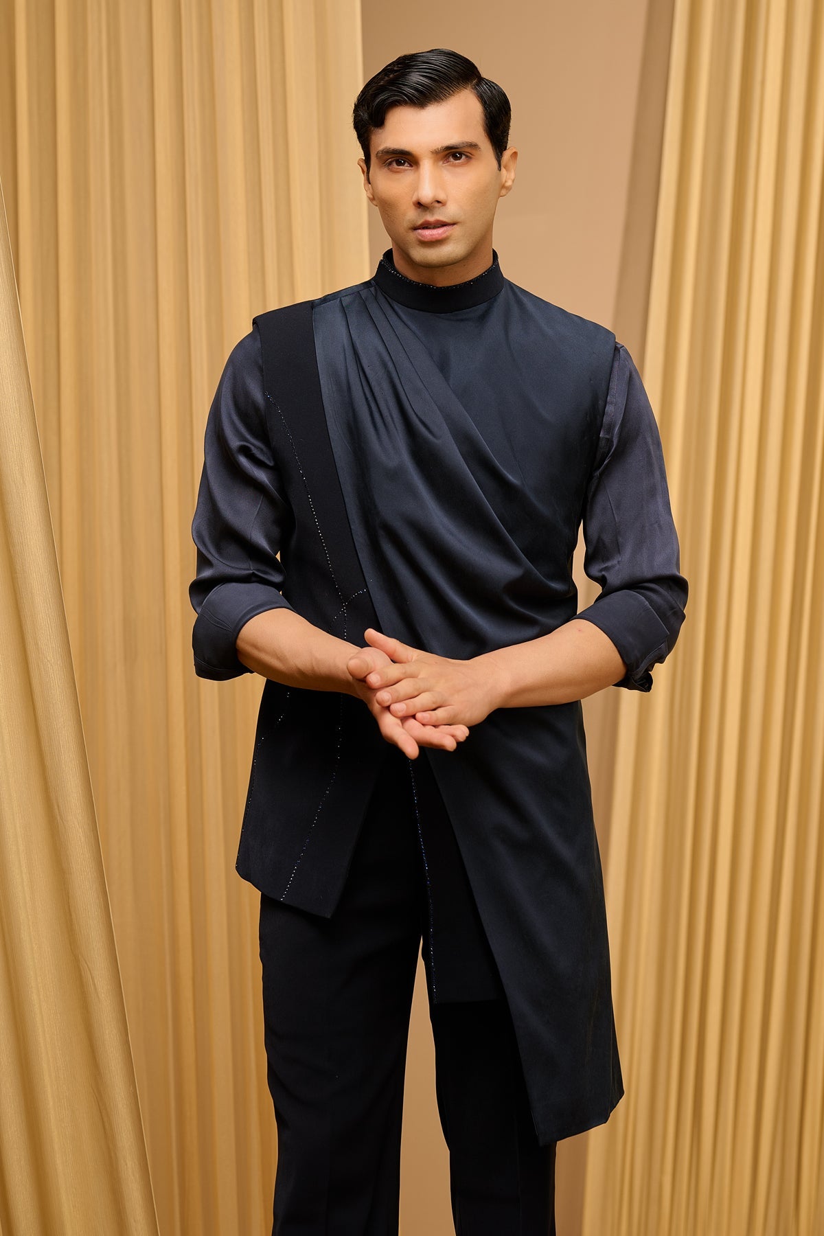 Indo Western Waistcoat Set