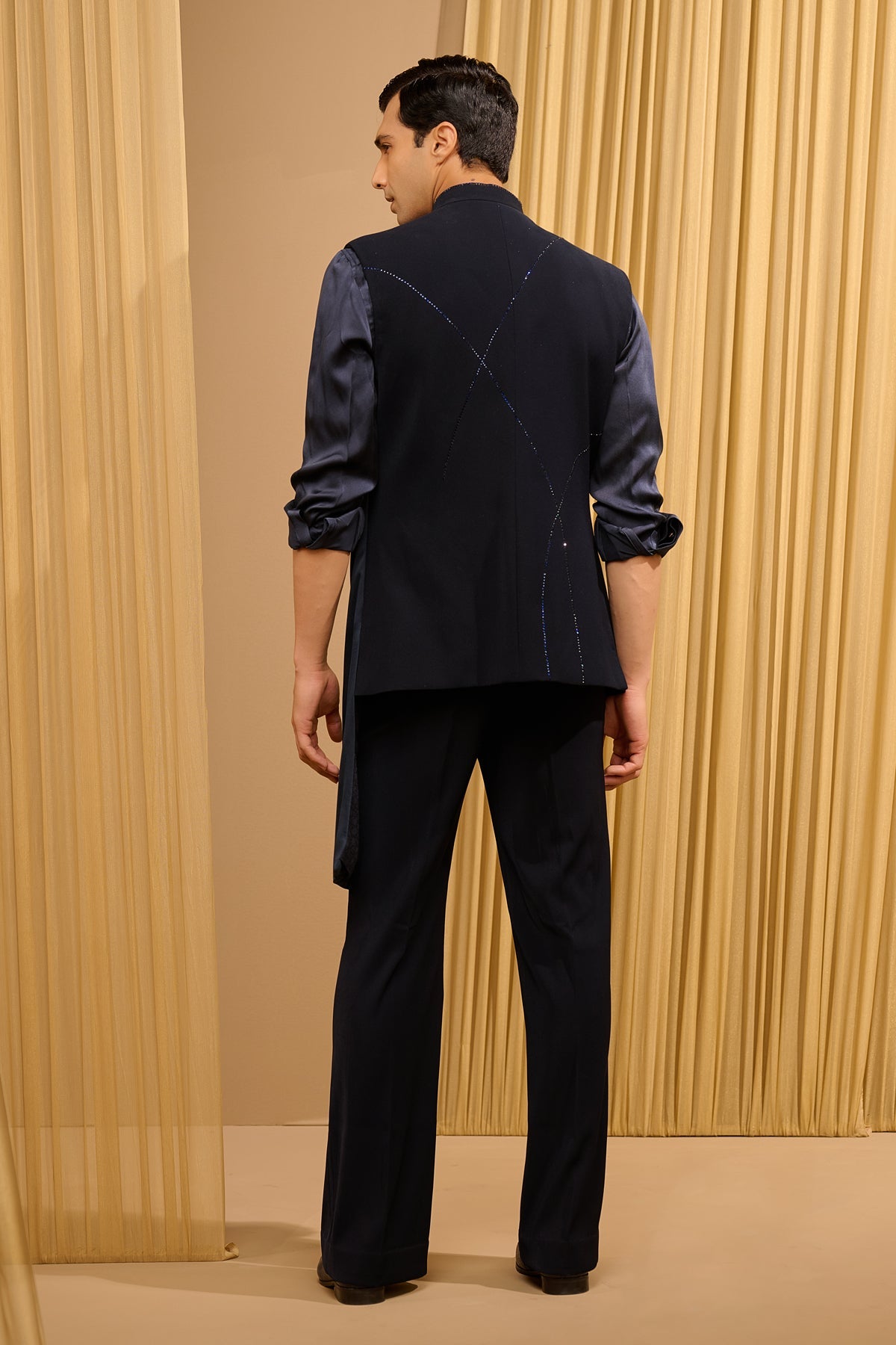 Indo Western Waistcoat Set
