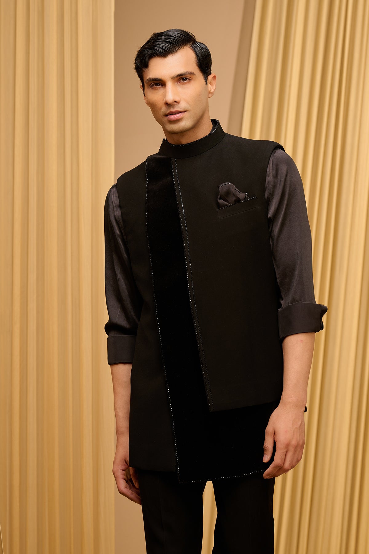 Indo Western Waistcoat Set