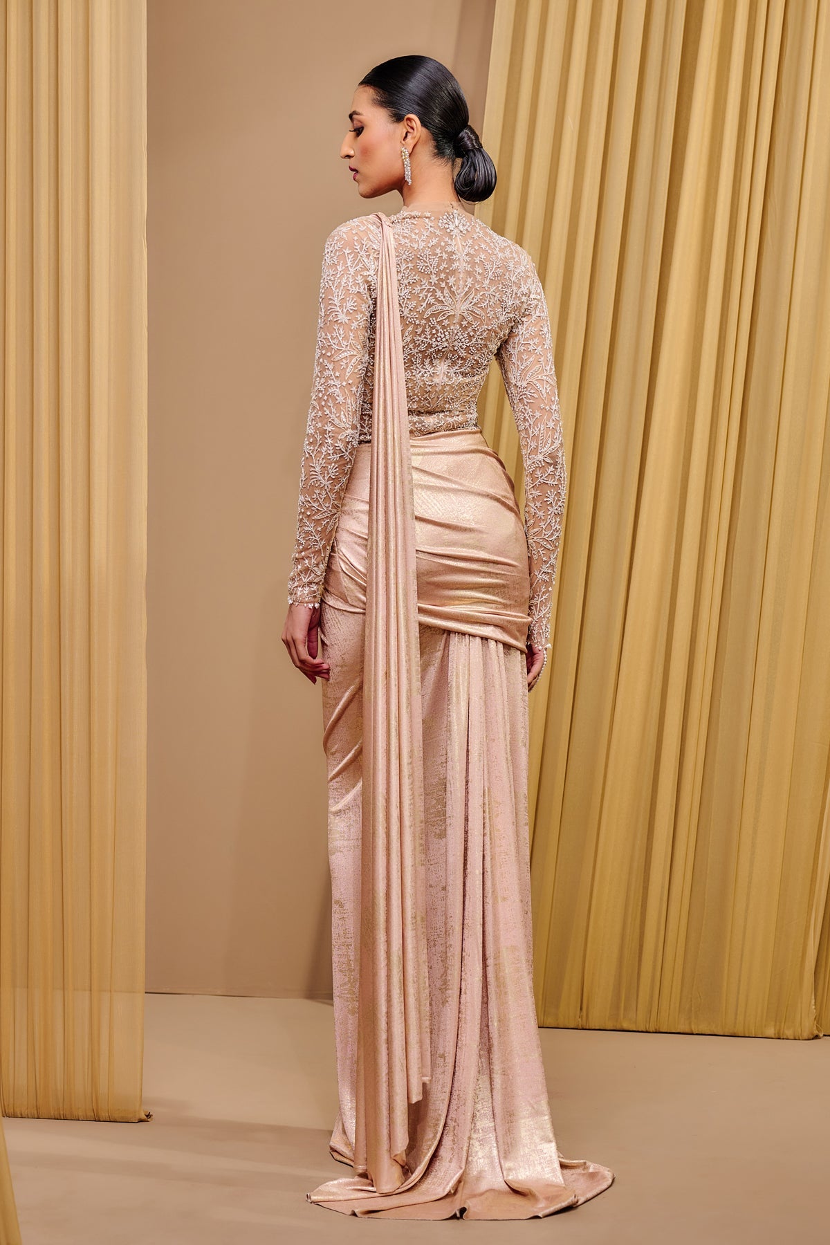 Signature Embroidered Panel Concept Saree - Only Concept Saree