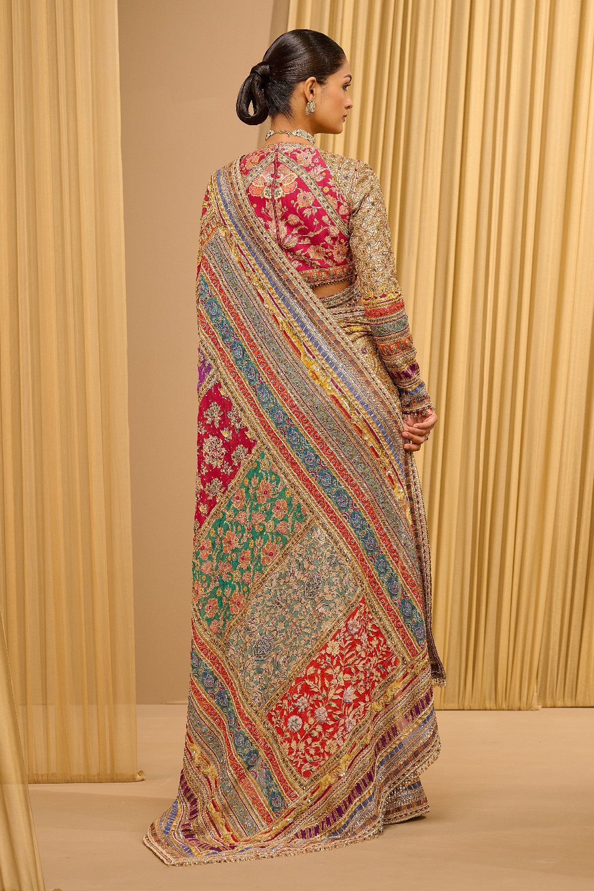 Signature Kashida Saree