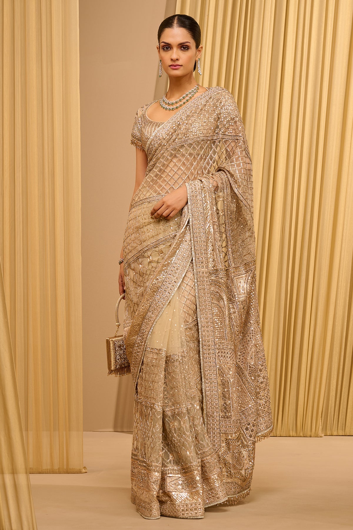 Architecture Inspired Classic Saree