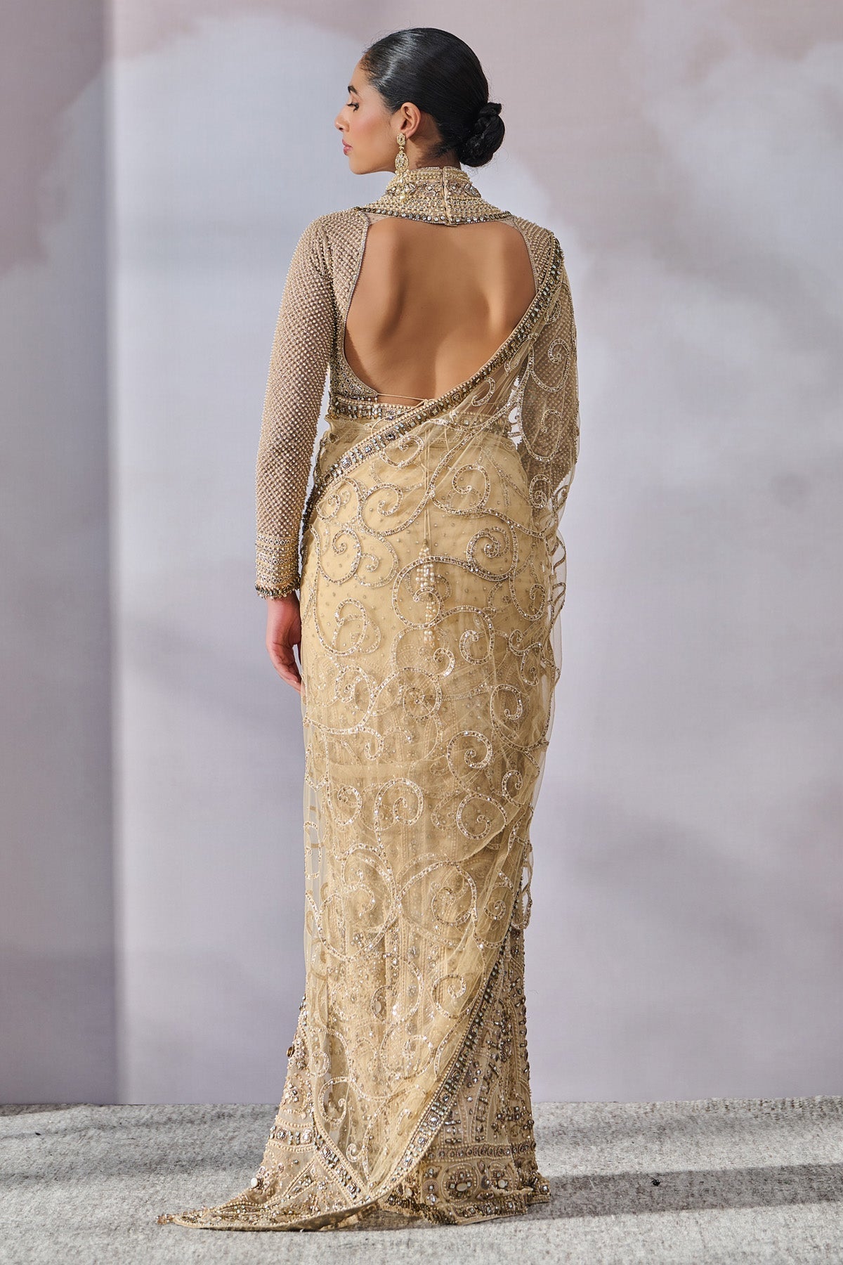Blouse Drape Skirt
