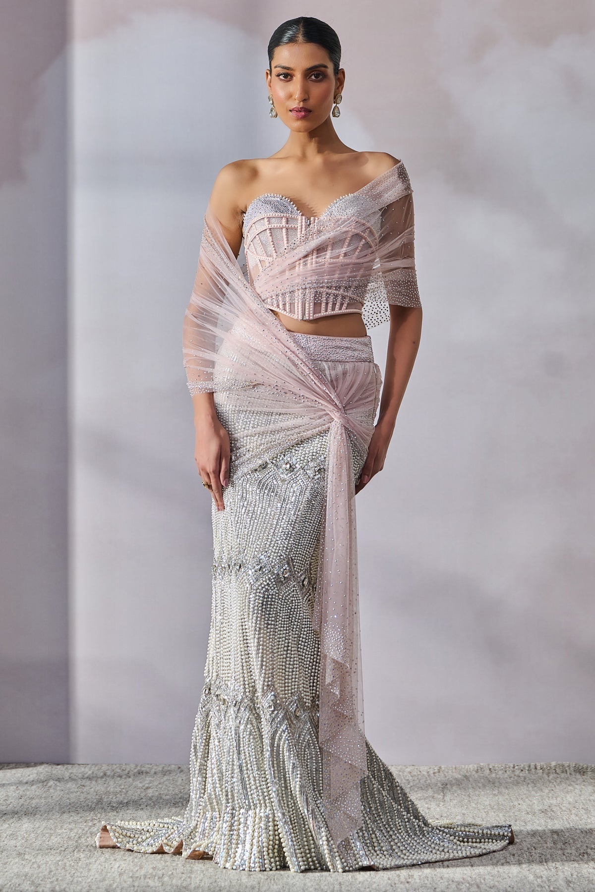 Blouse Corset Skirt