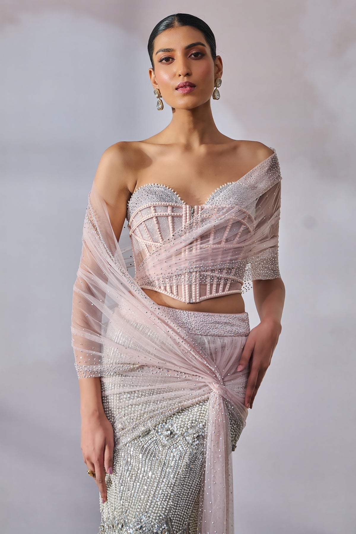 Blouse Corset Skirt