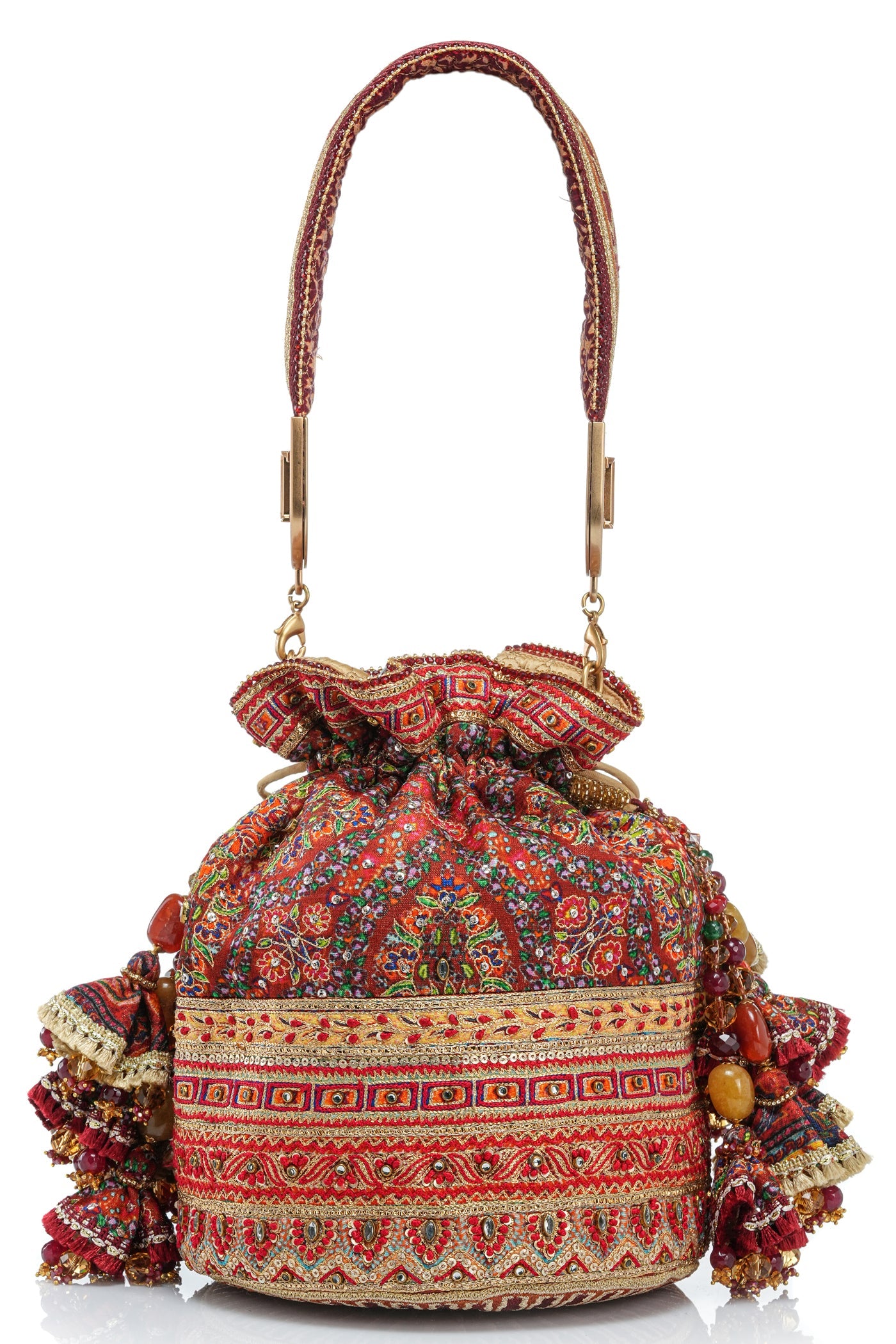 Embroidered Potli