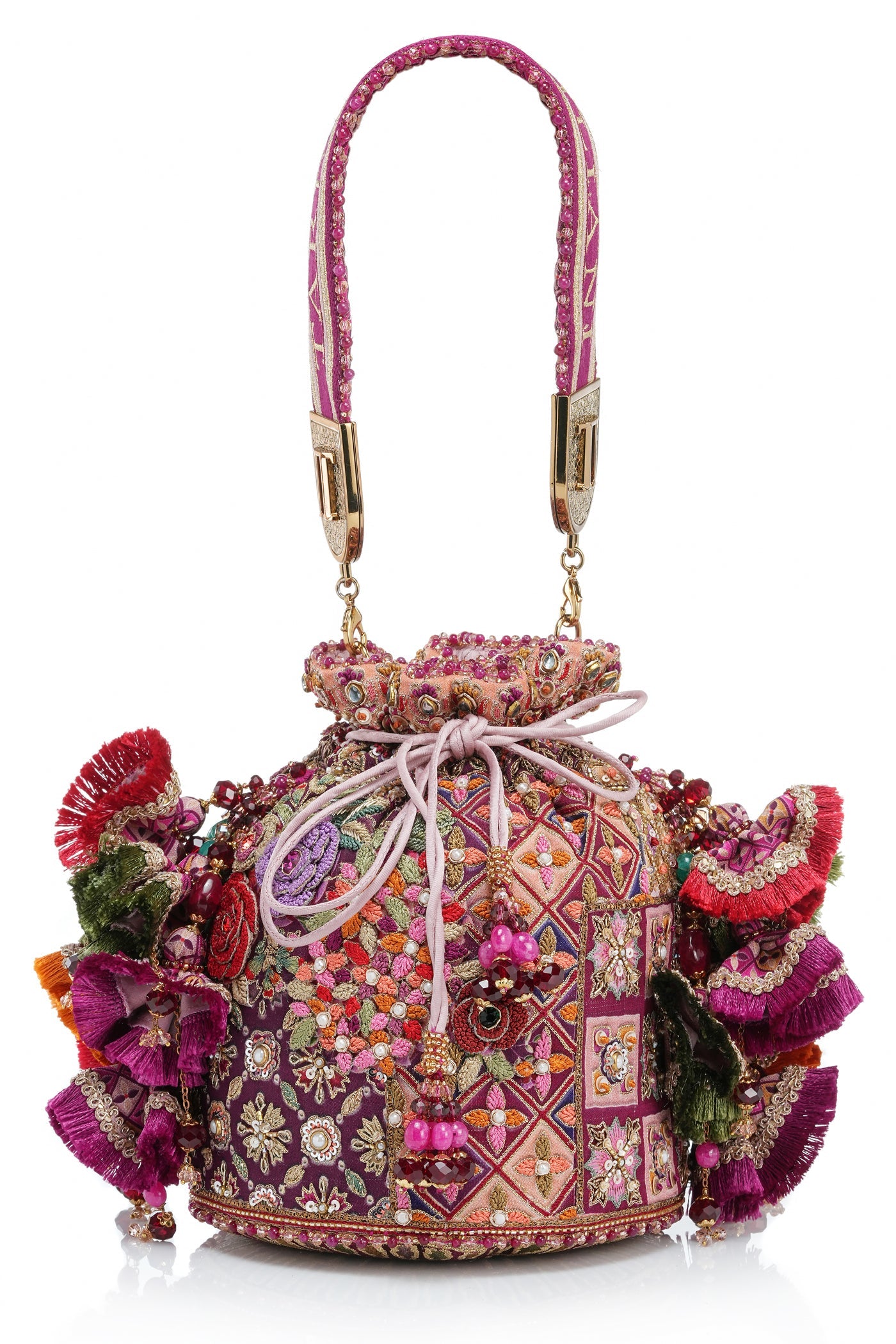 Embroidered Potli