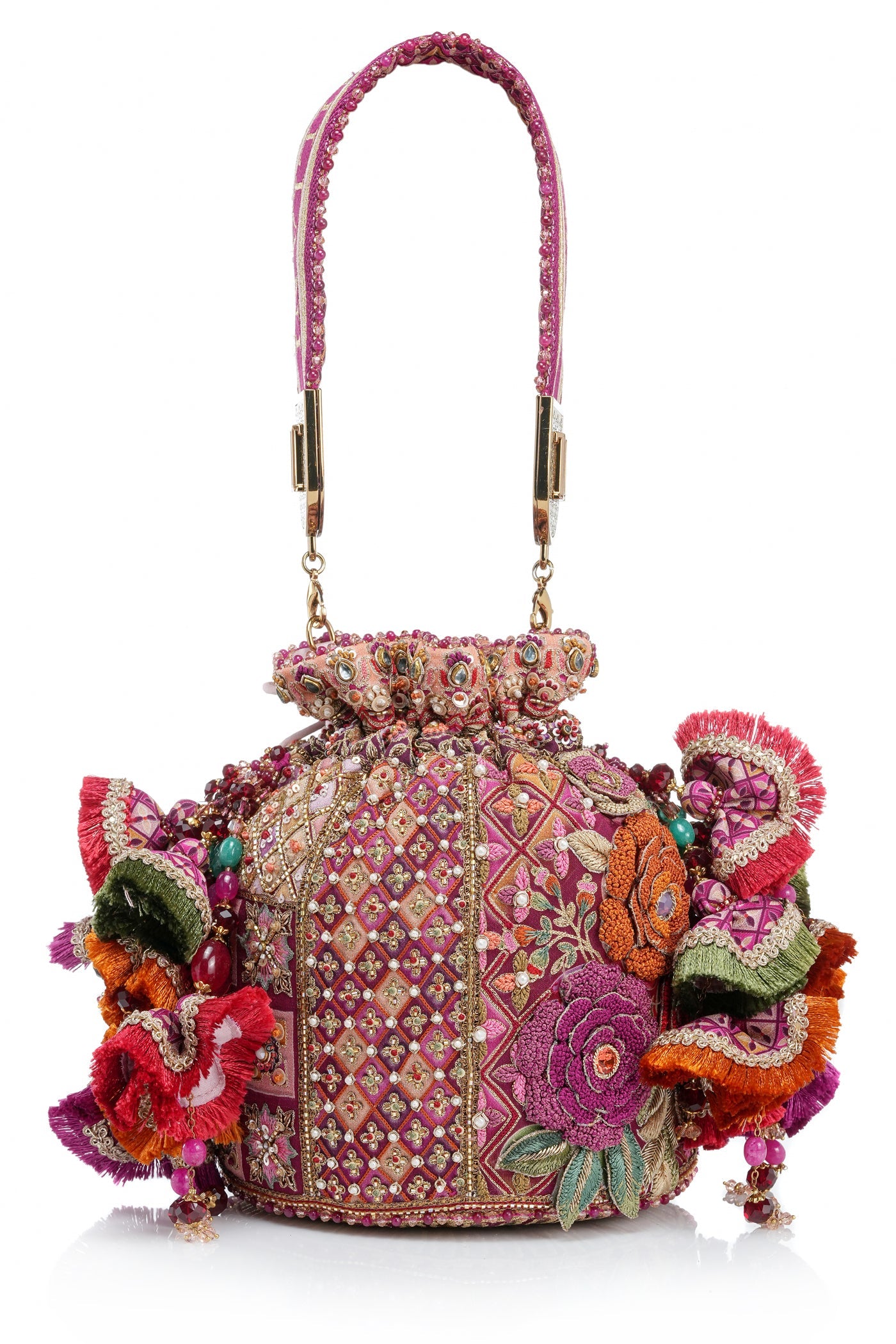 Embroidered Potli