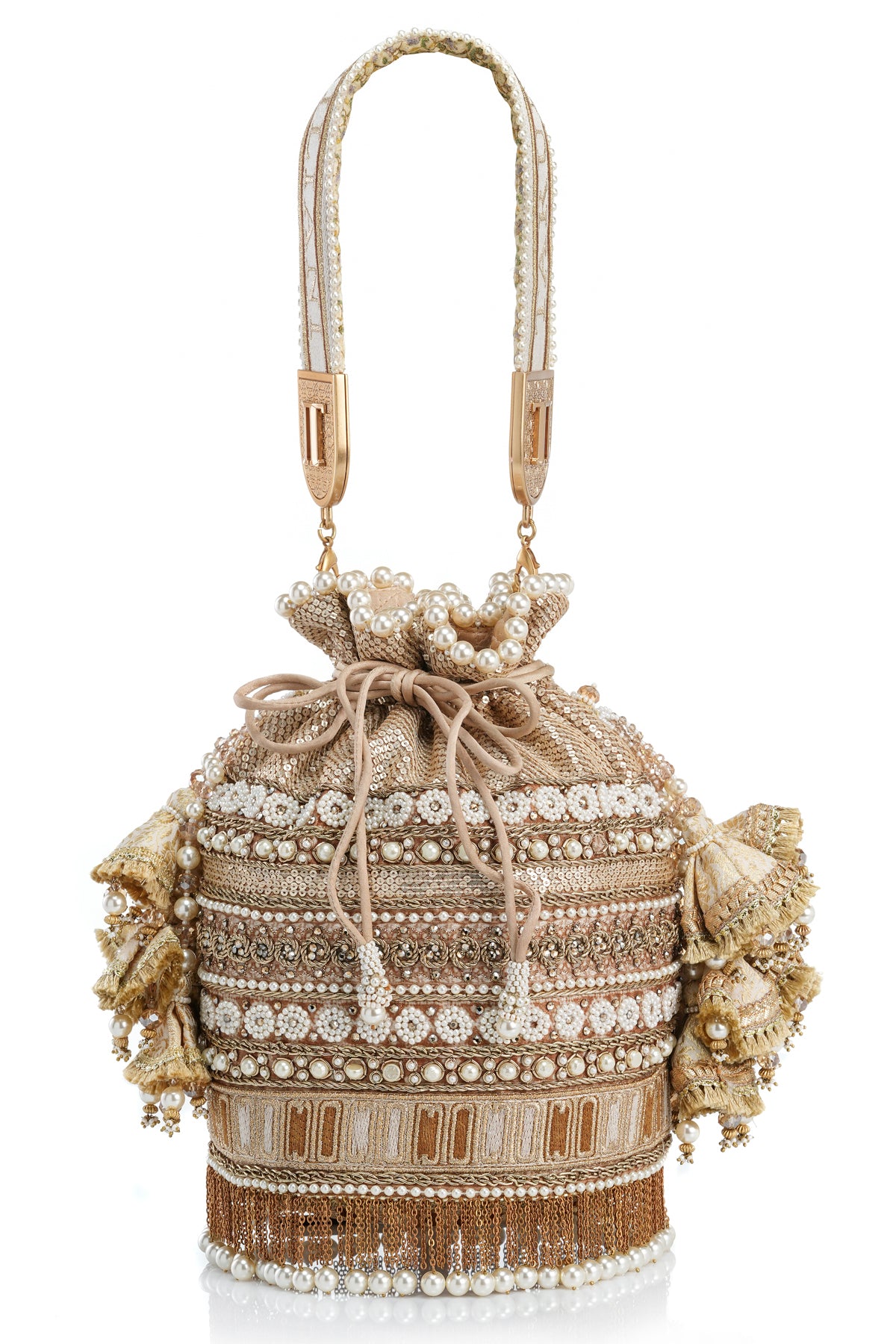 Embroidered Byzantium Potli