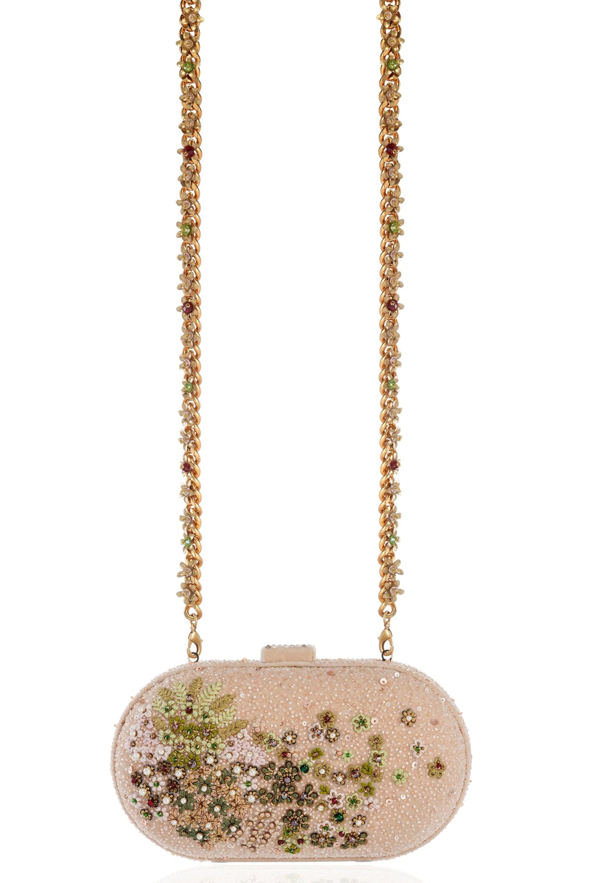 Embroidered Clutch