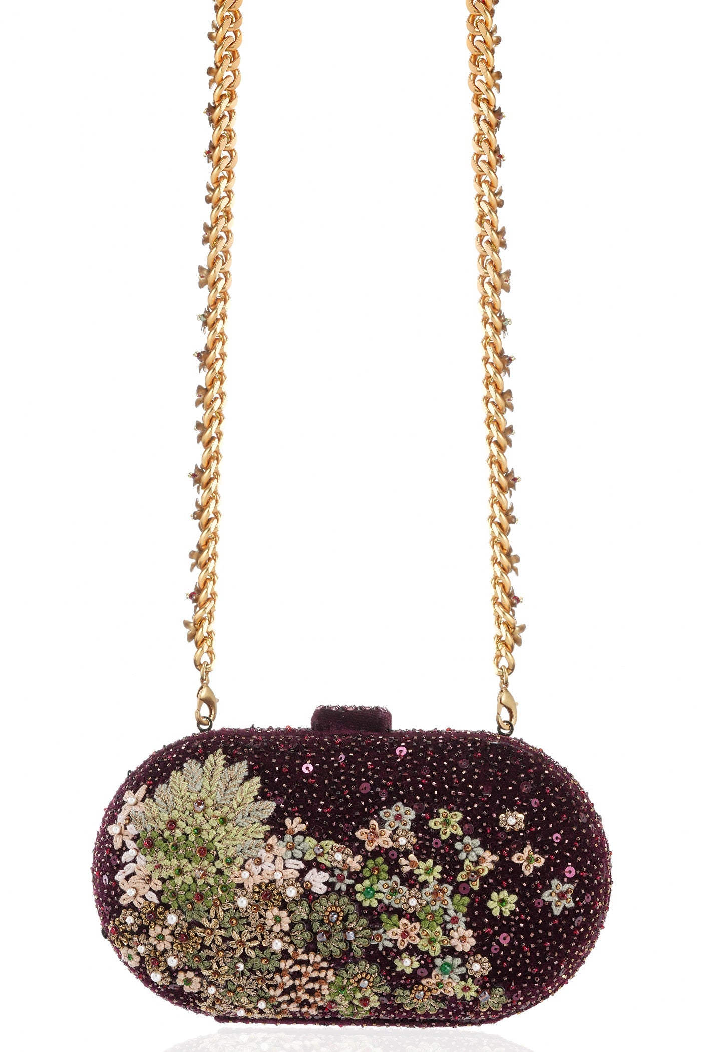 Embroidered Clutch