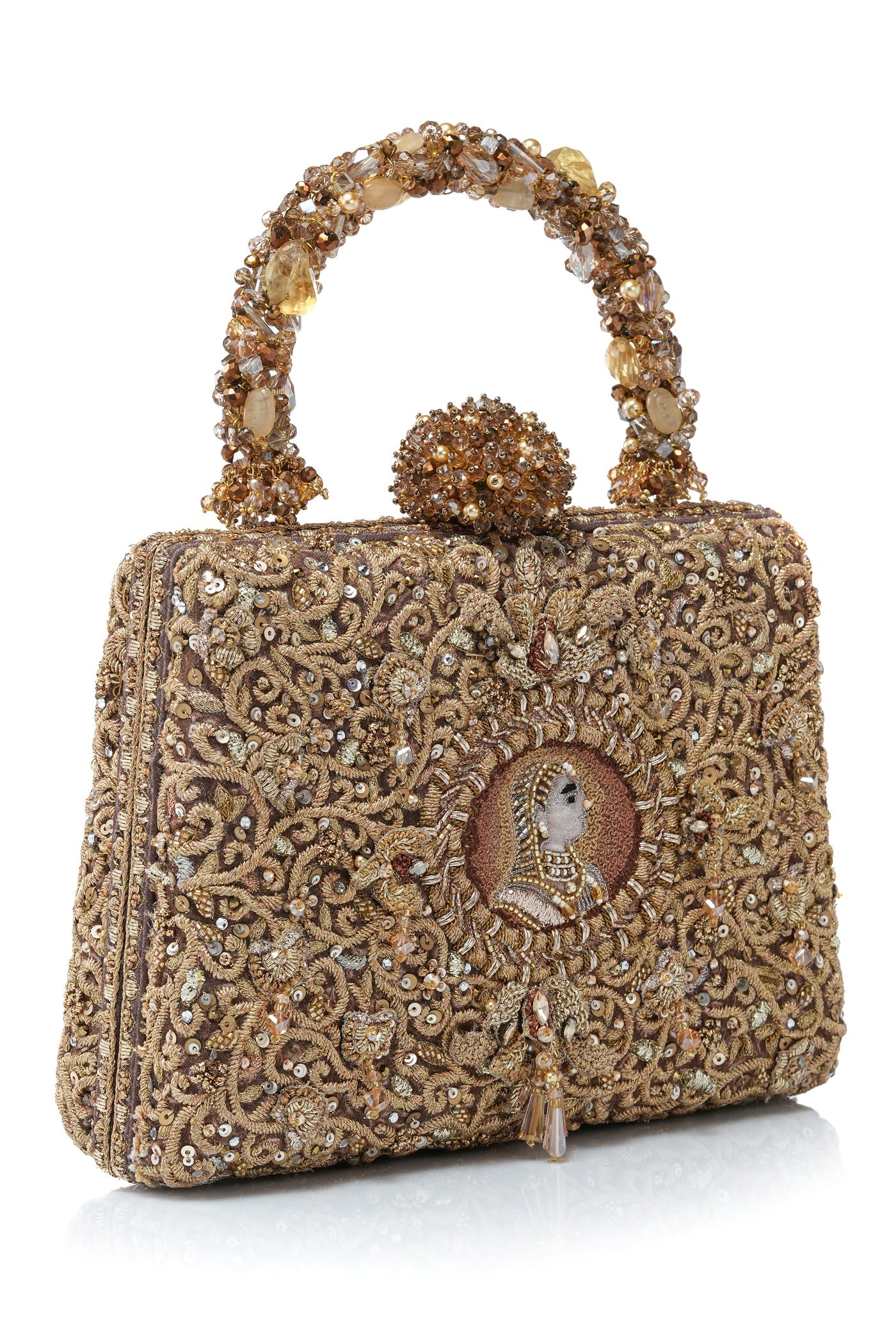 Embroidered Clutch