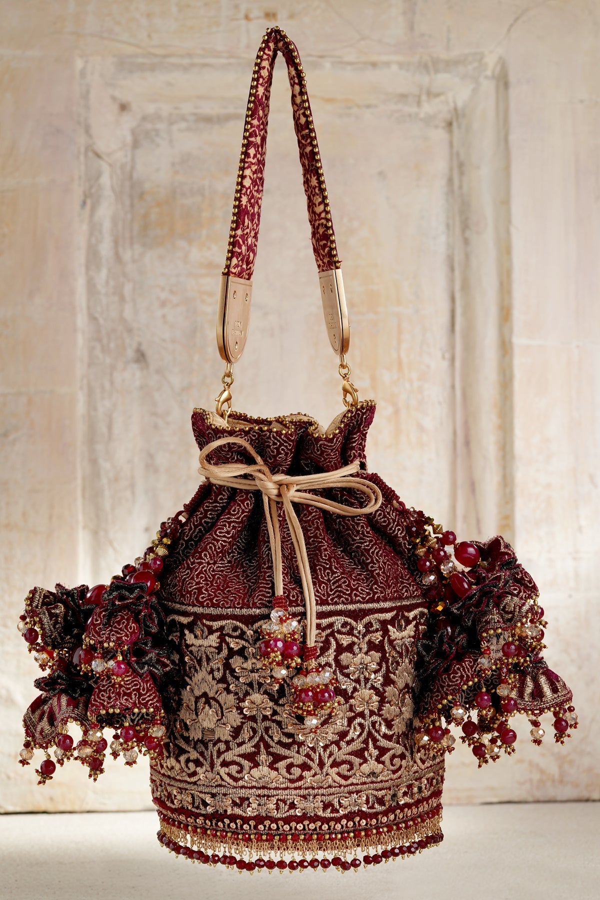 Embroidered Potli