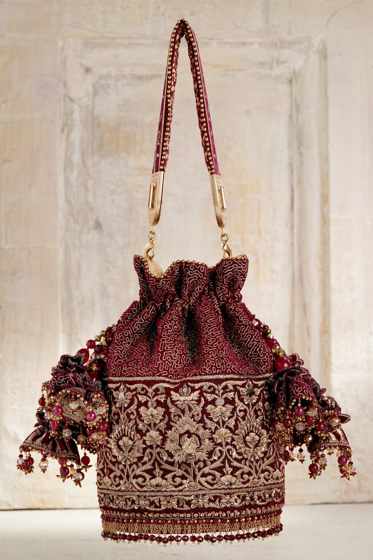 Embroidered Potli