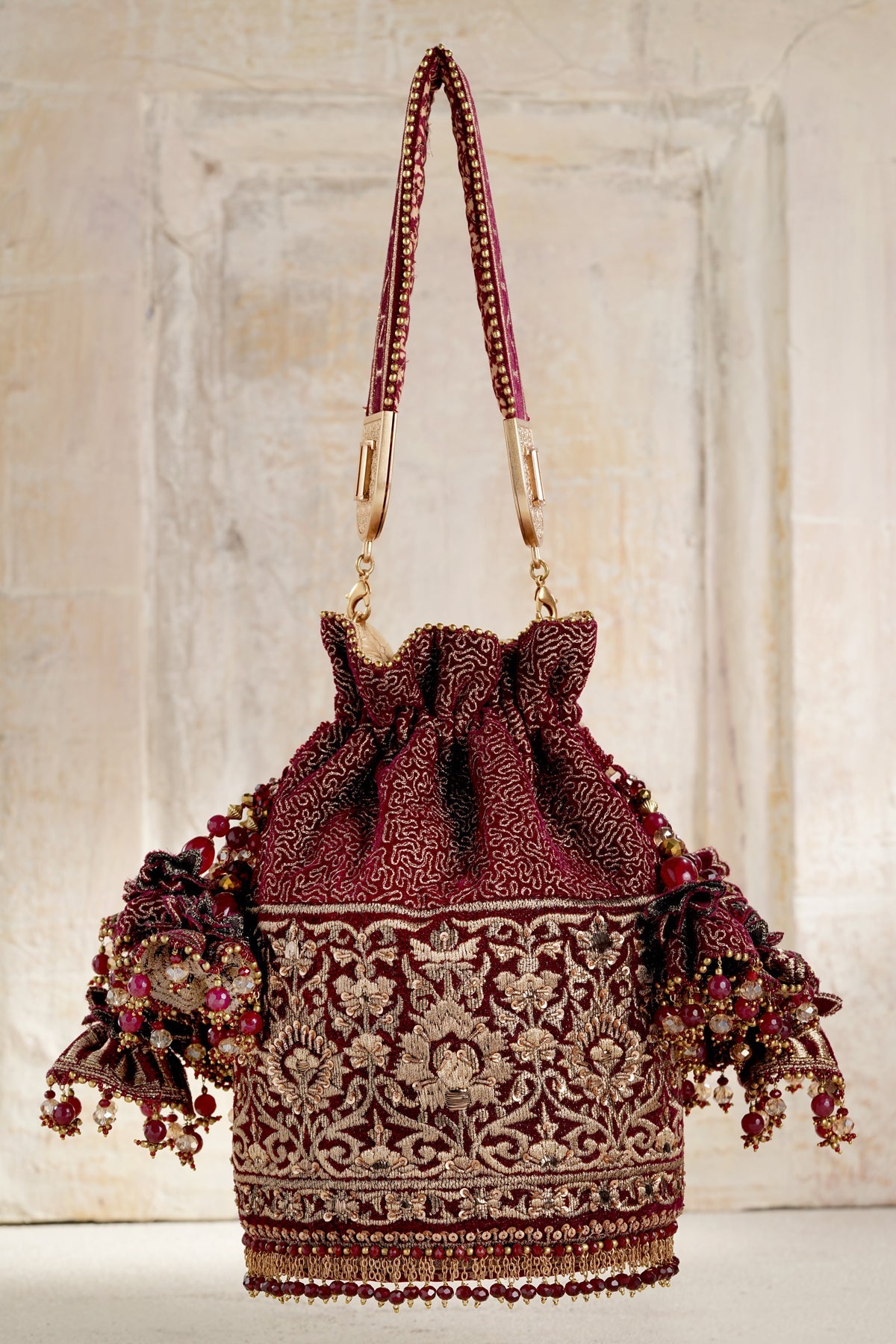 Embroidered Potli