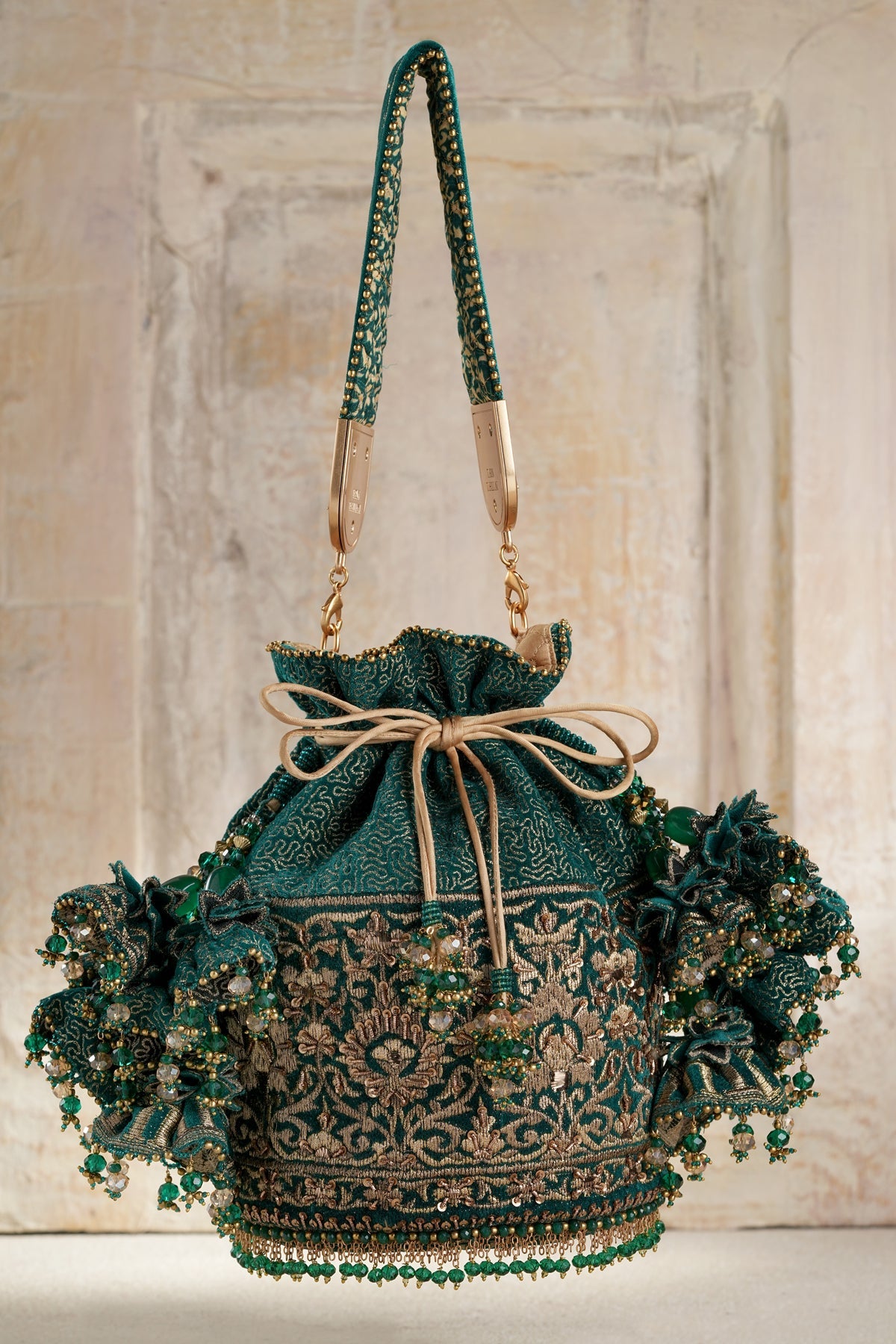 Embroidered Potli