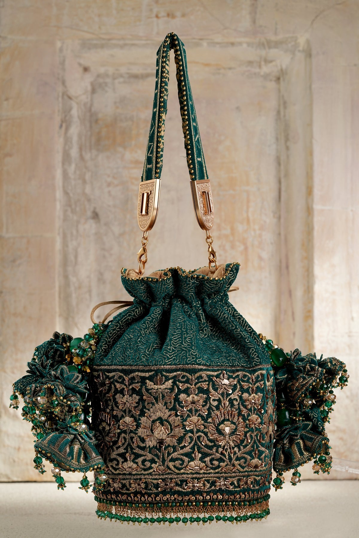 Embroidered Potli