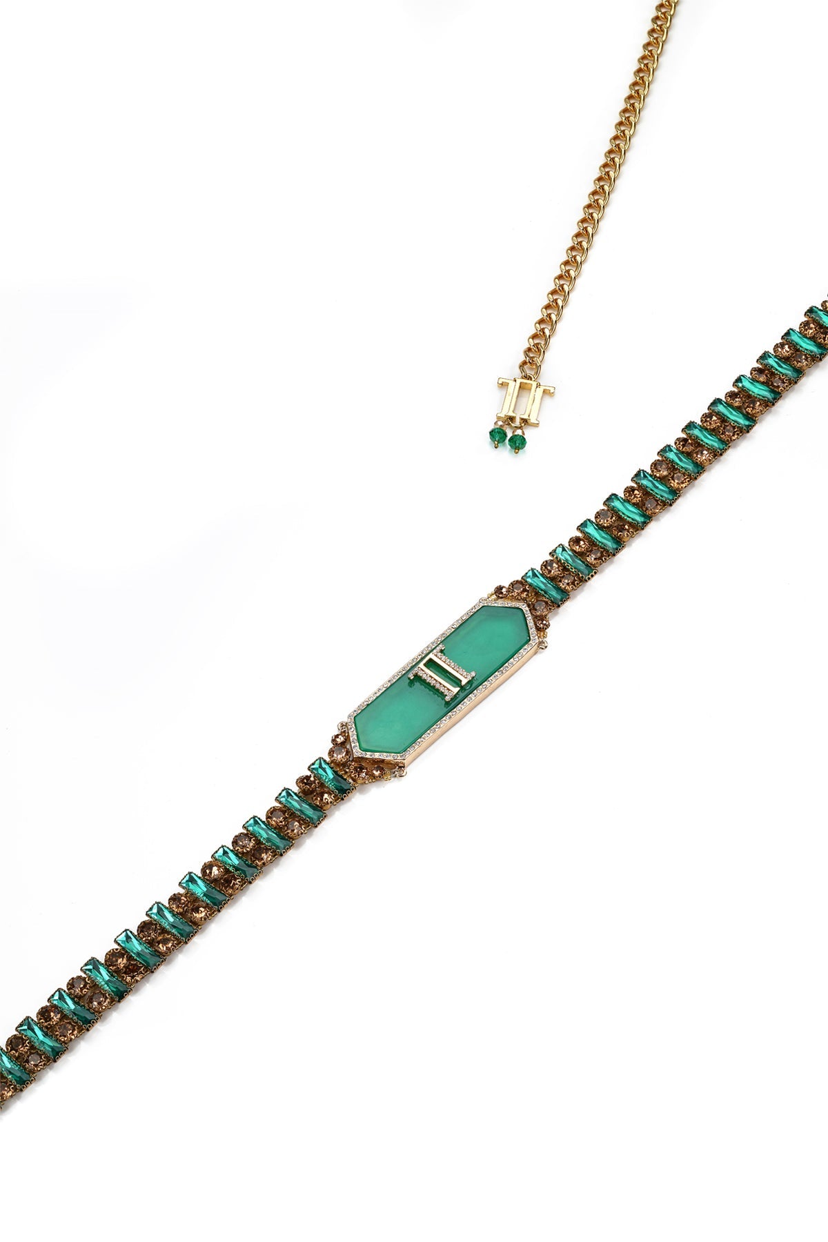 Jewelled Brooch Belt