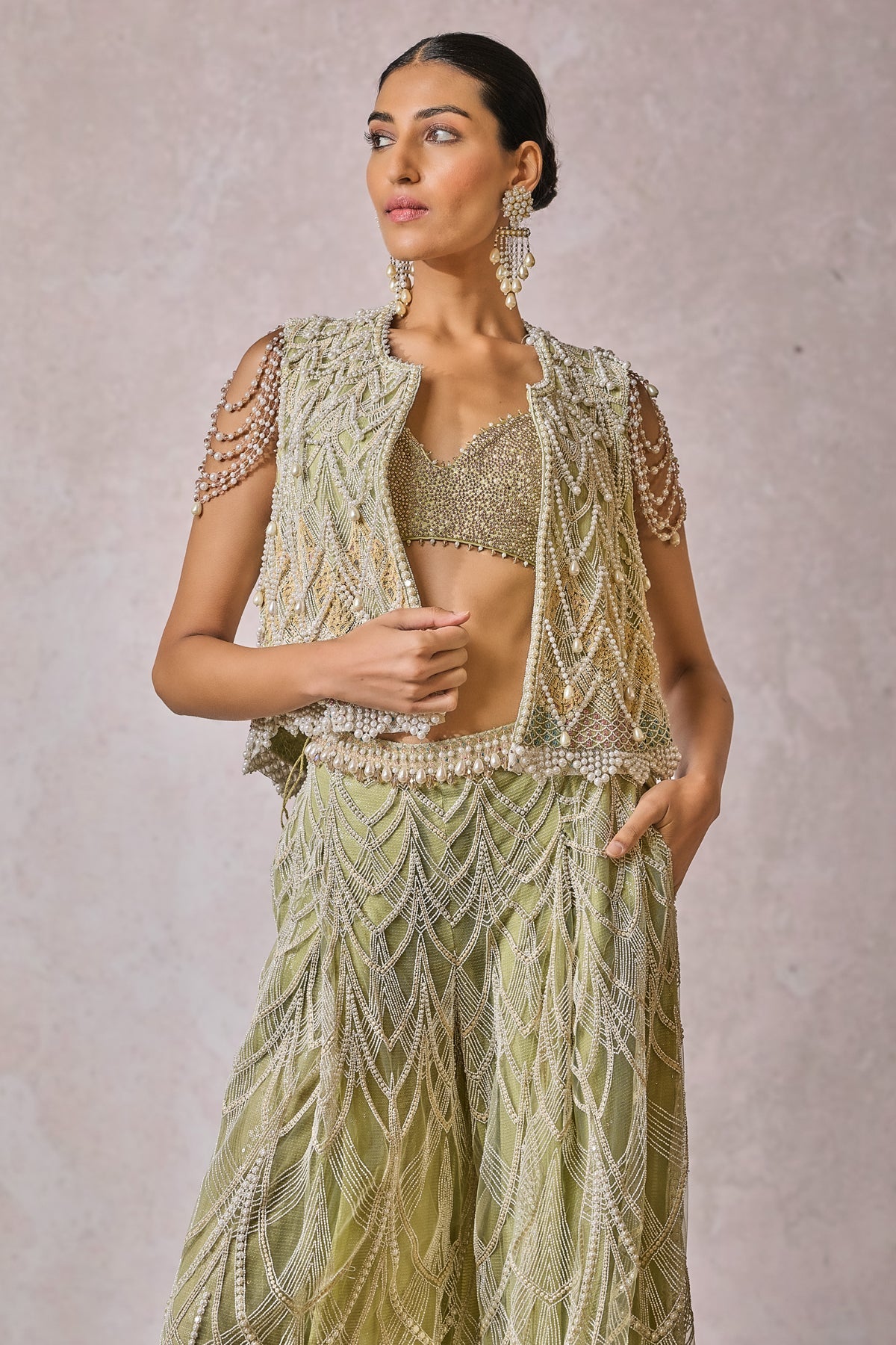 Bustier Gilet Trousers