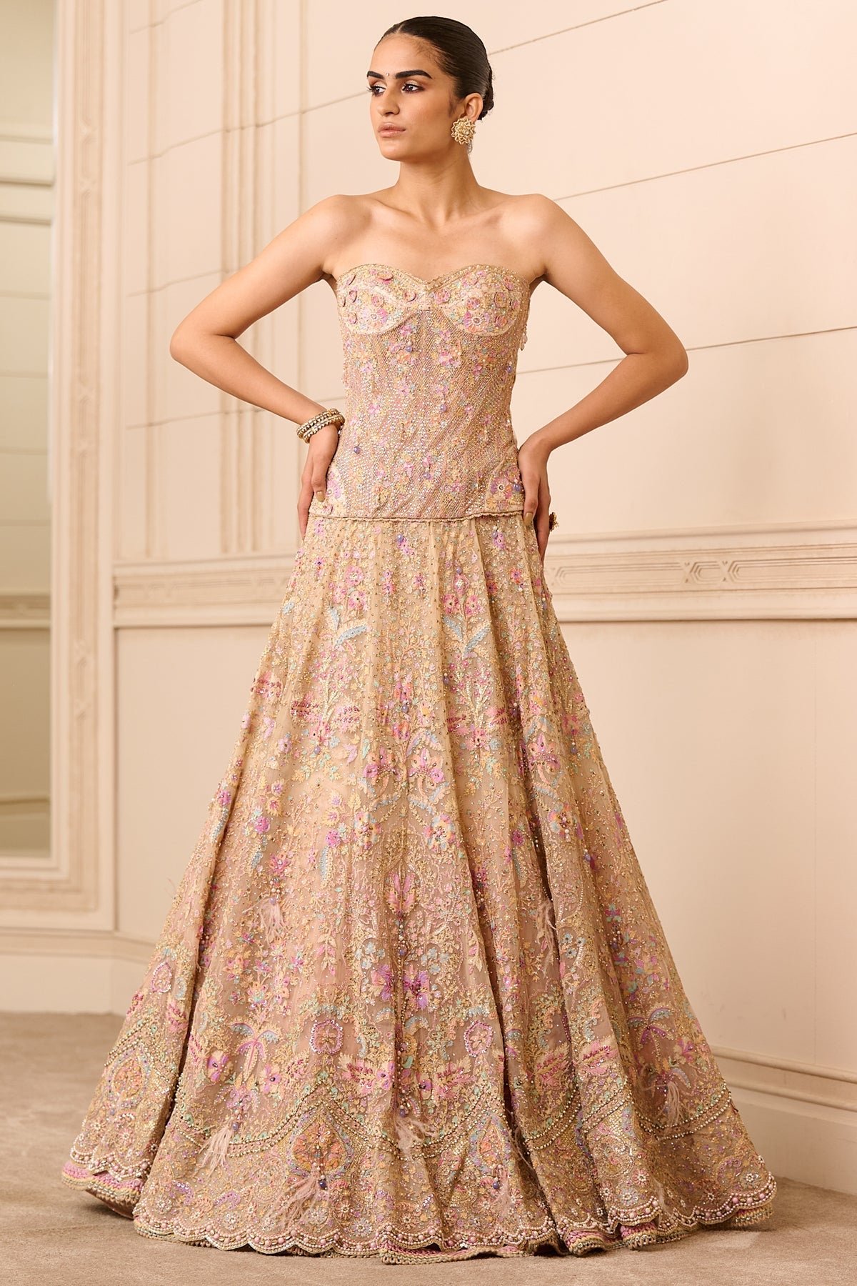 Lehenga, Corset - Only Lehenga