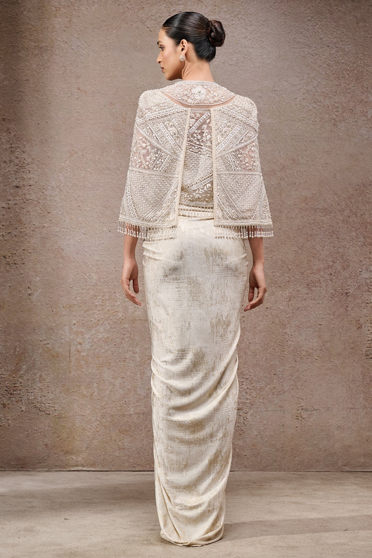 Draped Skirt & Corset Cape