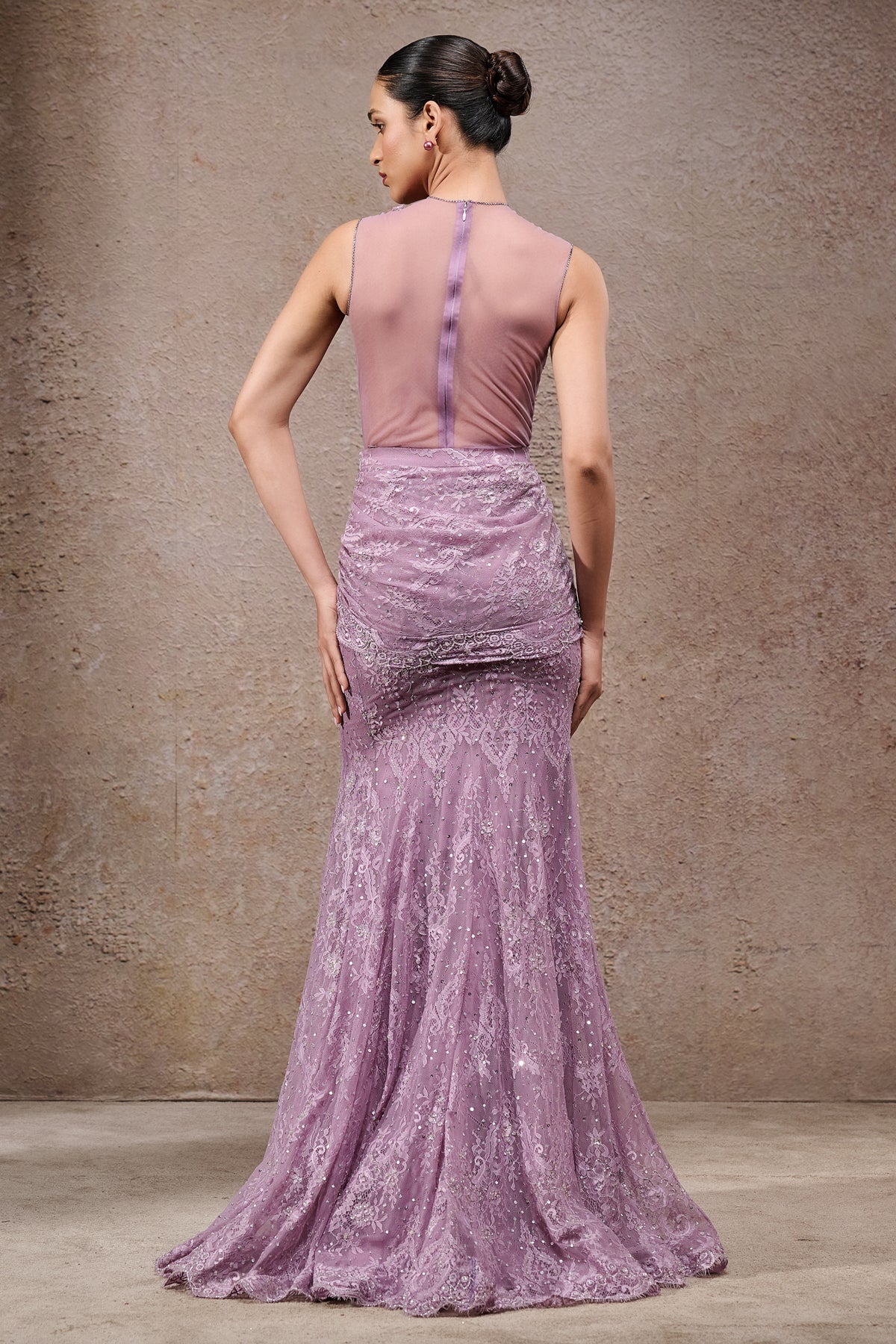 Lace Concept Saree