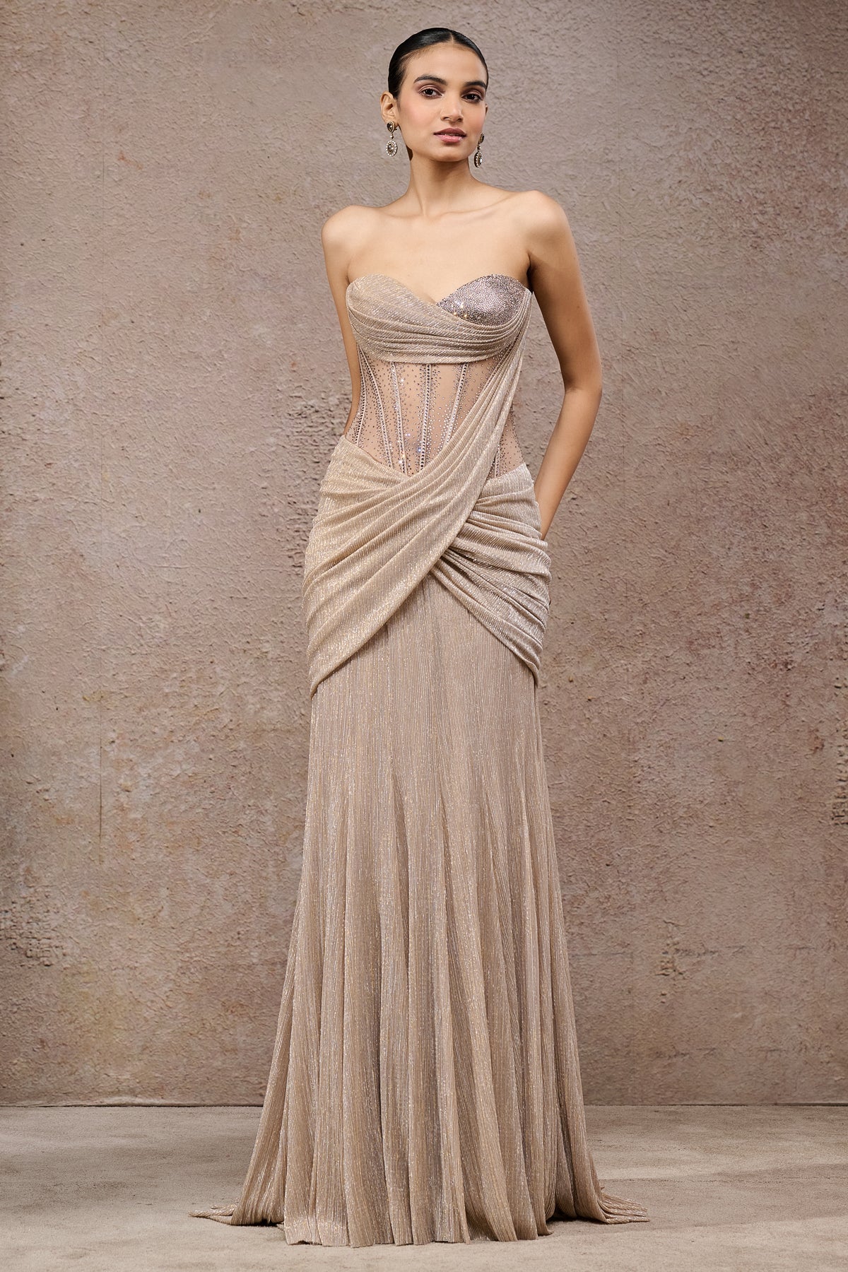 Draped Gown