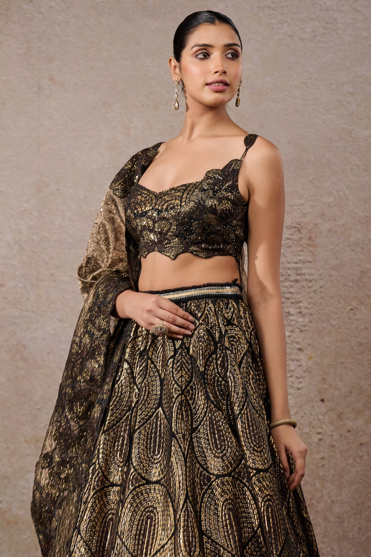 Languid Summer Sequin Embroidered Lehenga