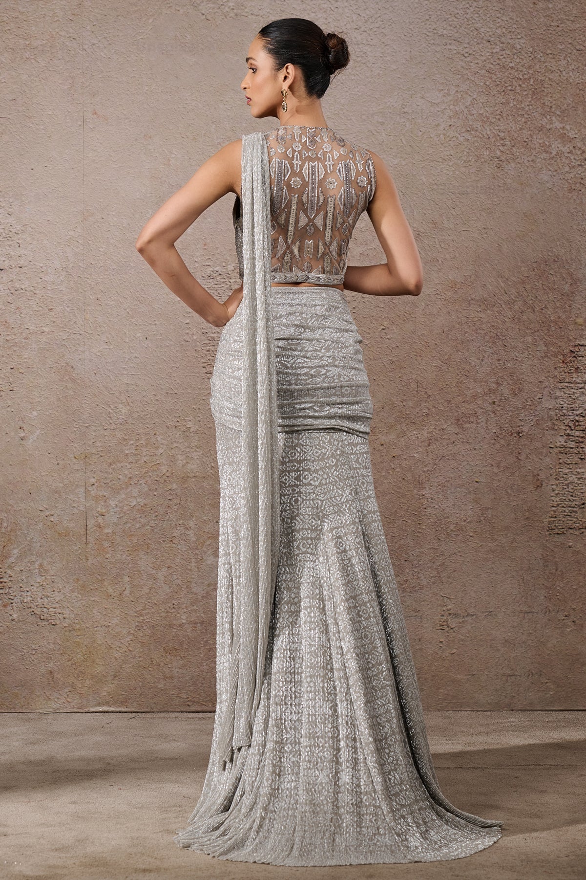 Languid Summer Signature Embroidered Concept Saree