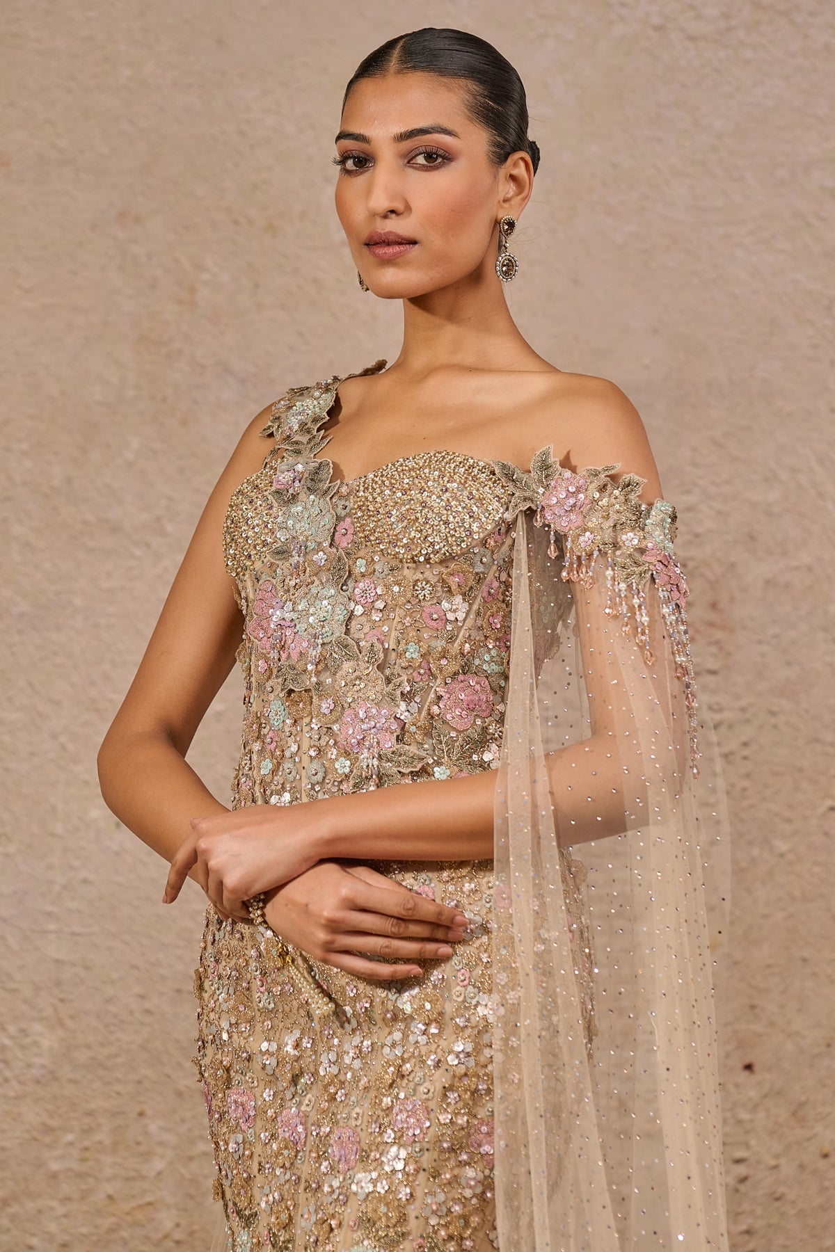 Timeless Bloom Fish Tail Lehenga