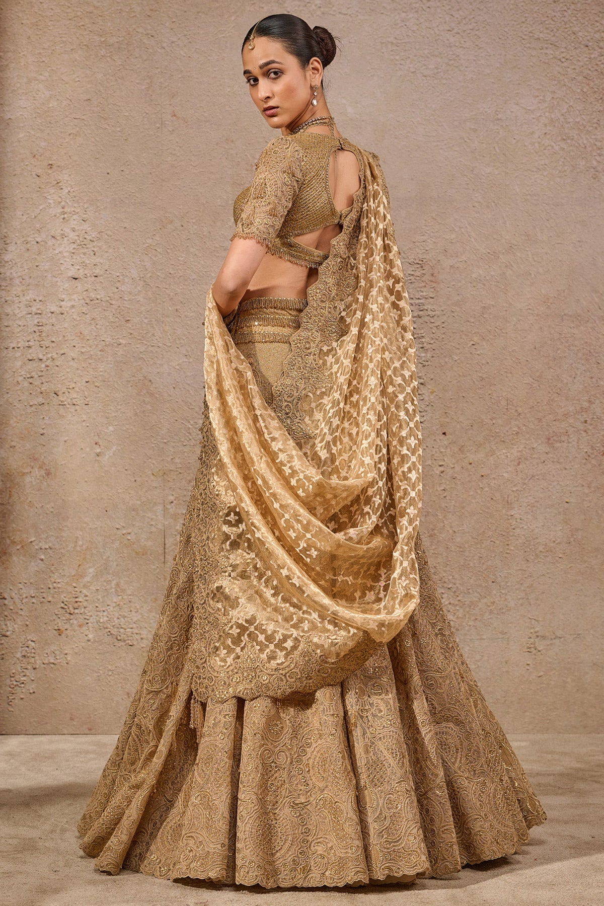 Languid Summer Resham Embroidered Lehenga