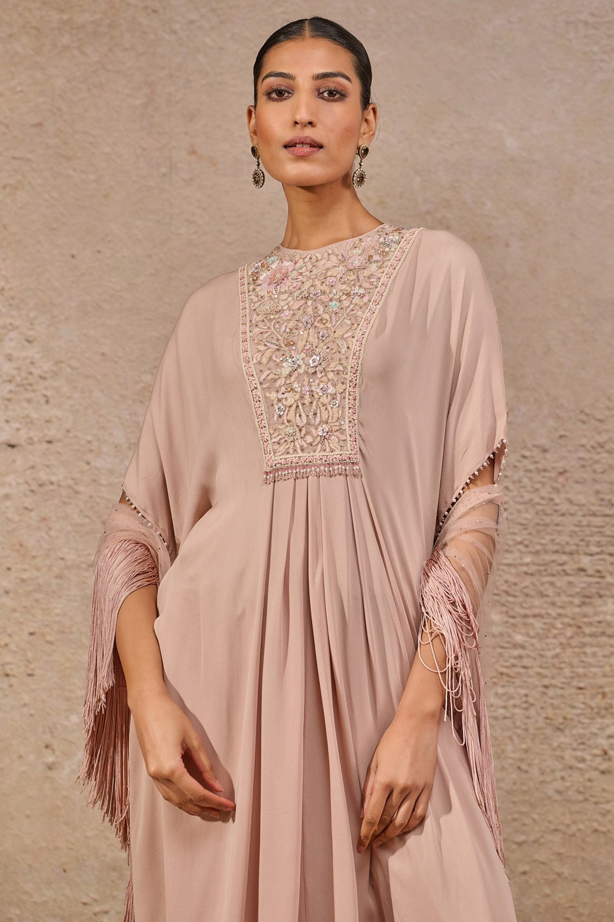 Languid Summer Embroidered Kaftan