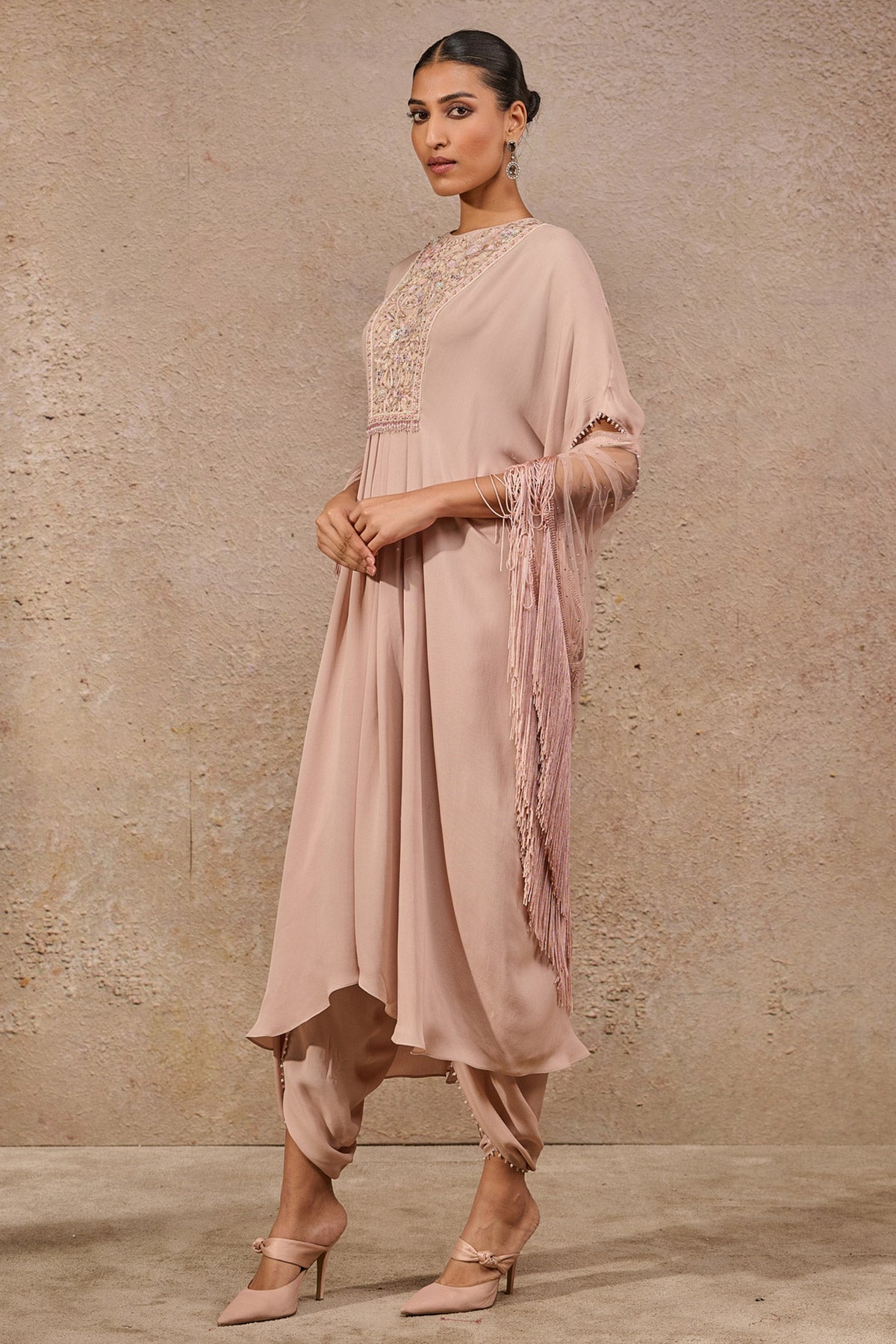 Languid Summer Embroidered Kaftan