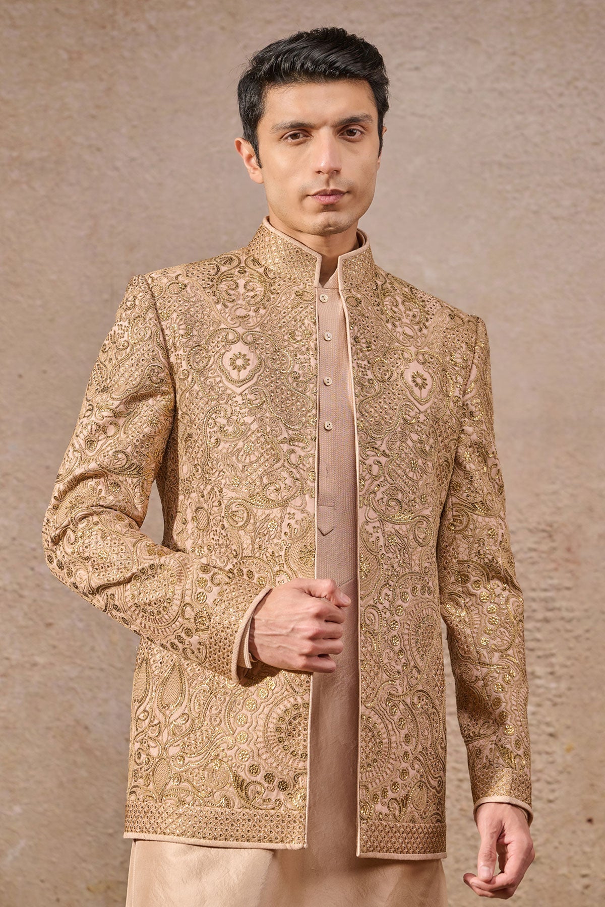 Classic Hand Embroidered Bandhgala