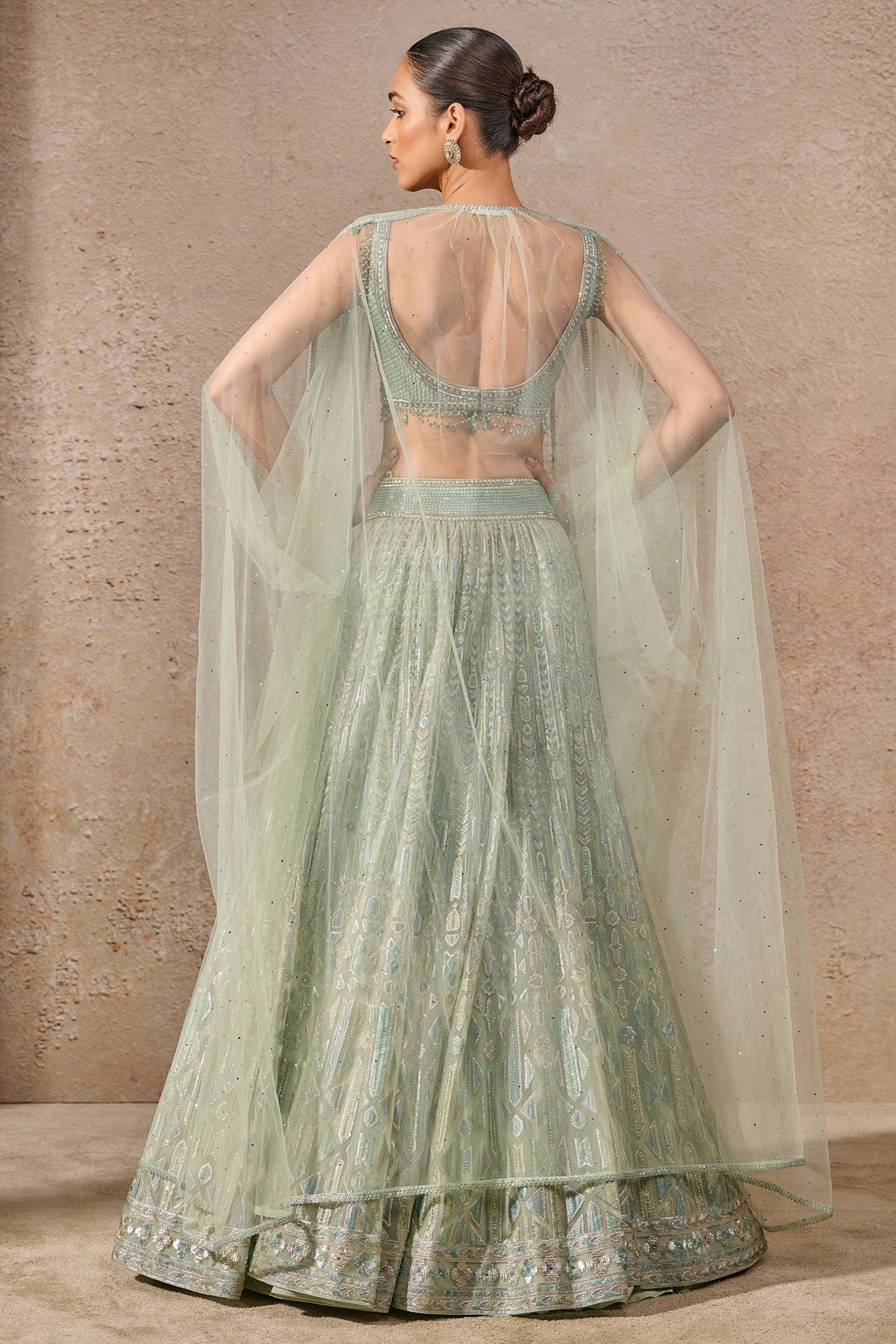 Languid Summer Sequin Embroidered Lehenga