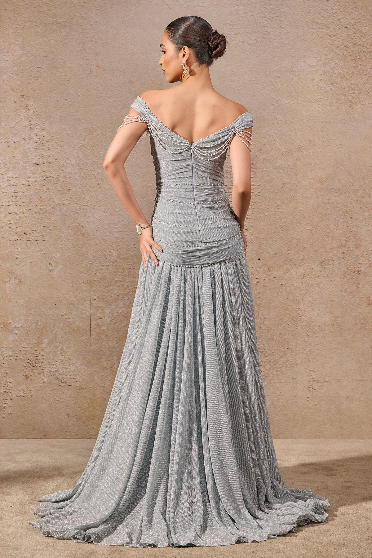 Languid Summer Fit & Flare Mermaid Gown