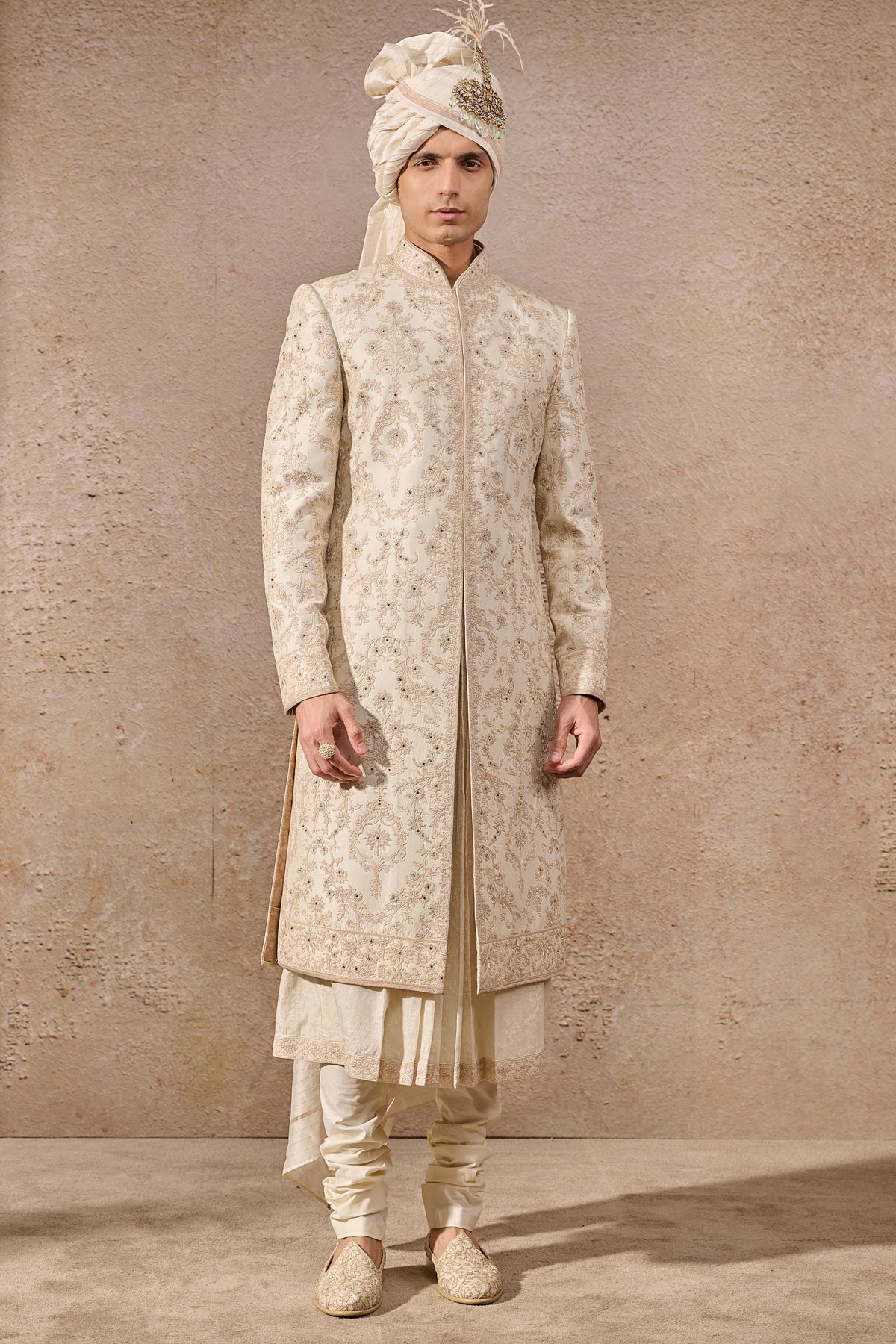 Classic Hand Embroidered Sherwani