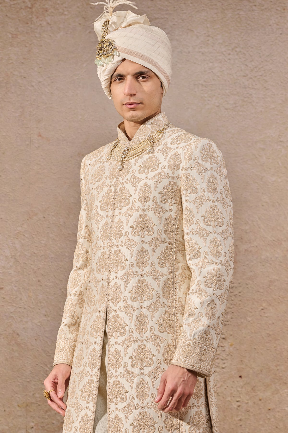 Classic Hand Embroidered Sherwani