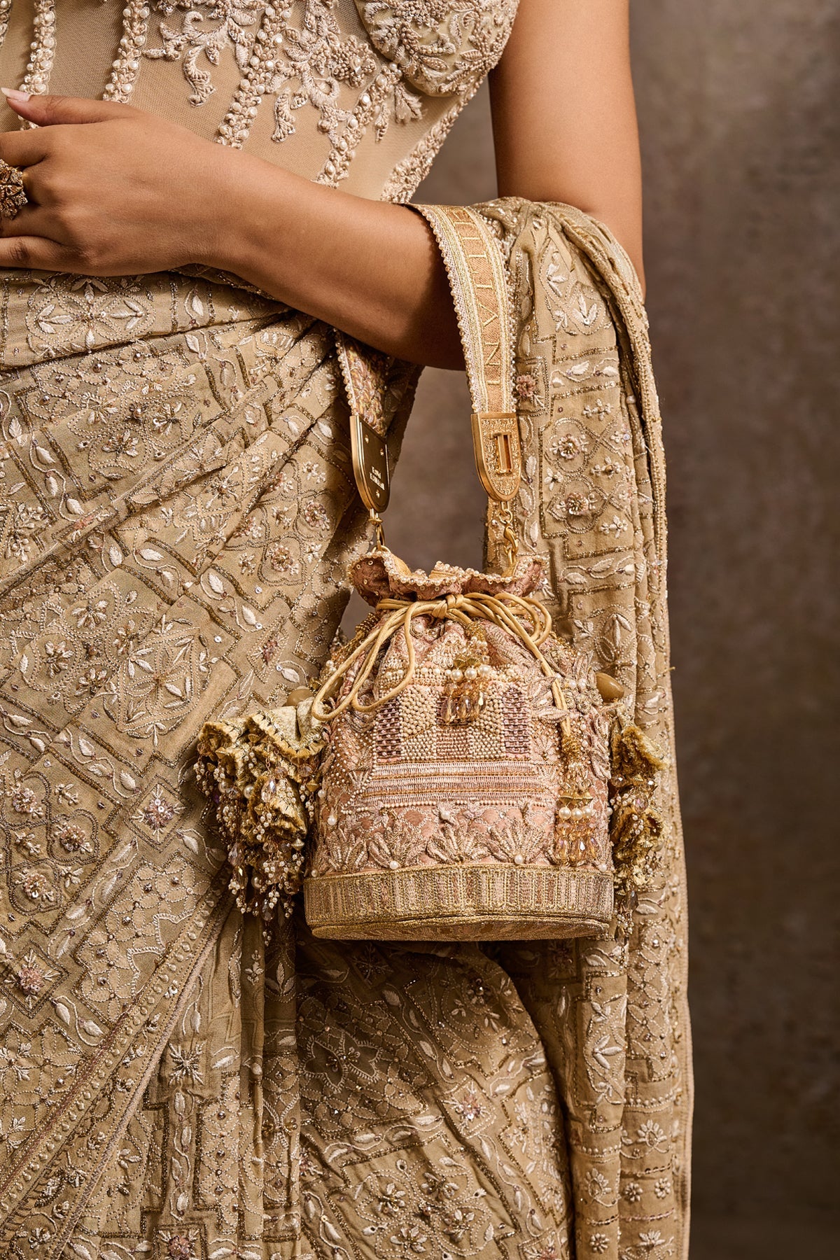 Embroidered Potli