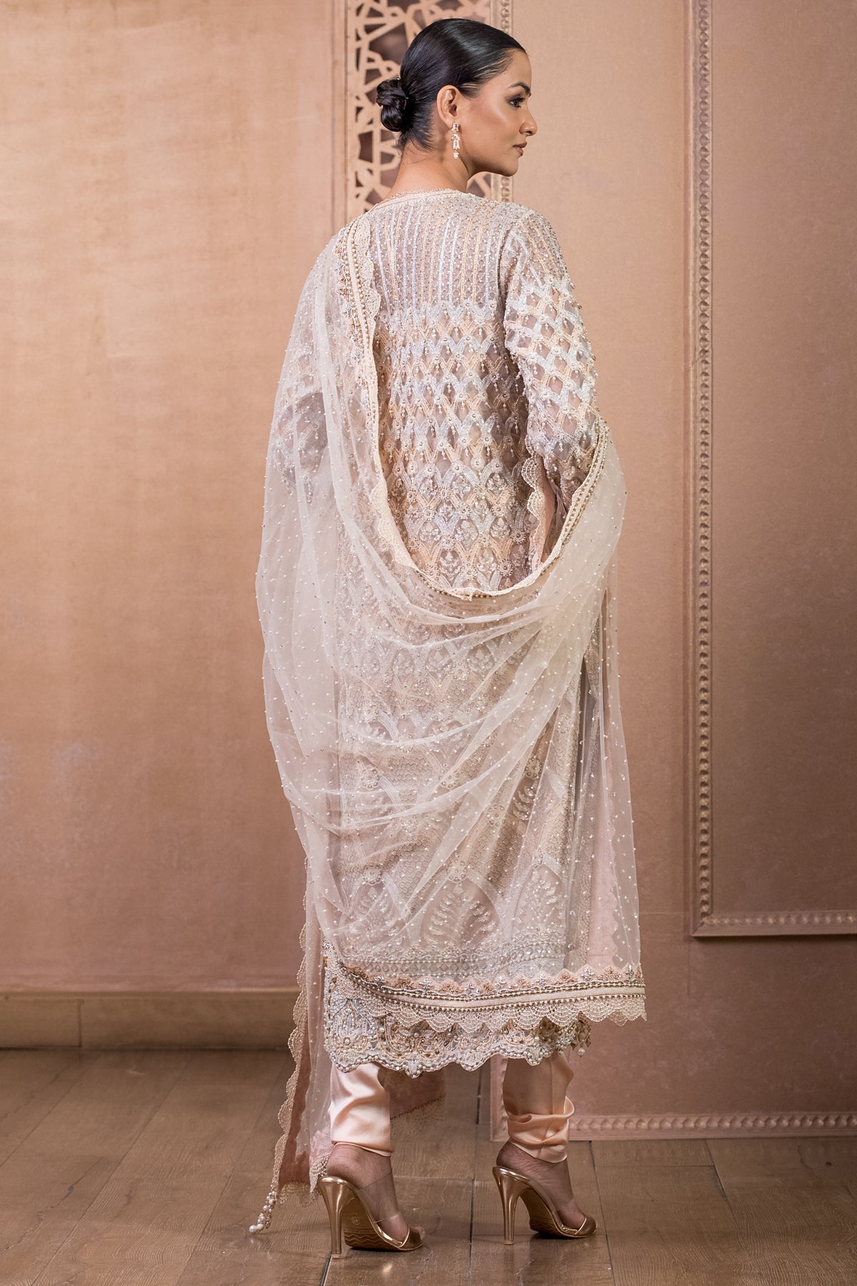 Kurta, Churidar, And Dupatta