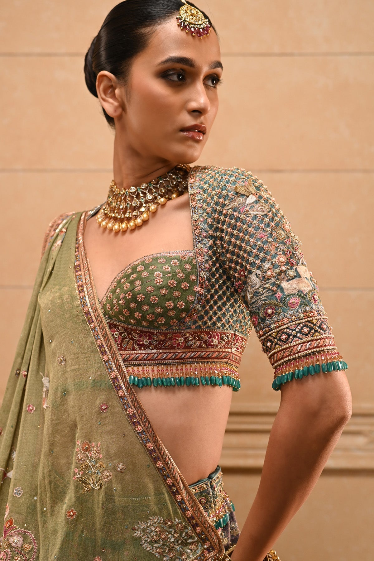 Pichwai Bridal Lehenga