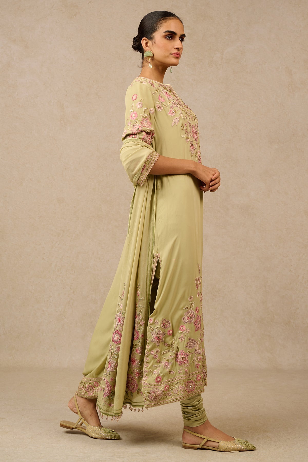 Kurta Churidar Dupatta
