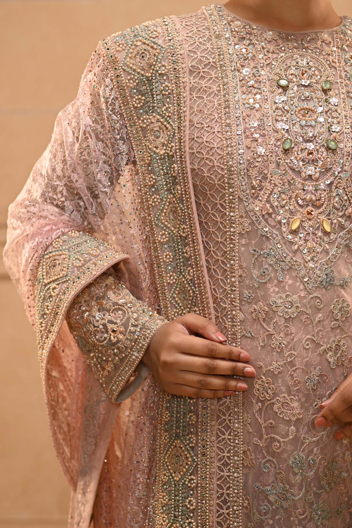 Baroque Shahi Zardozi Kurta Set