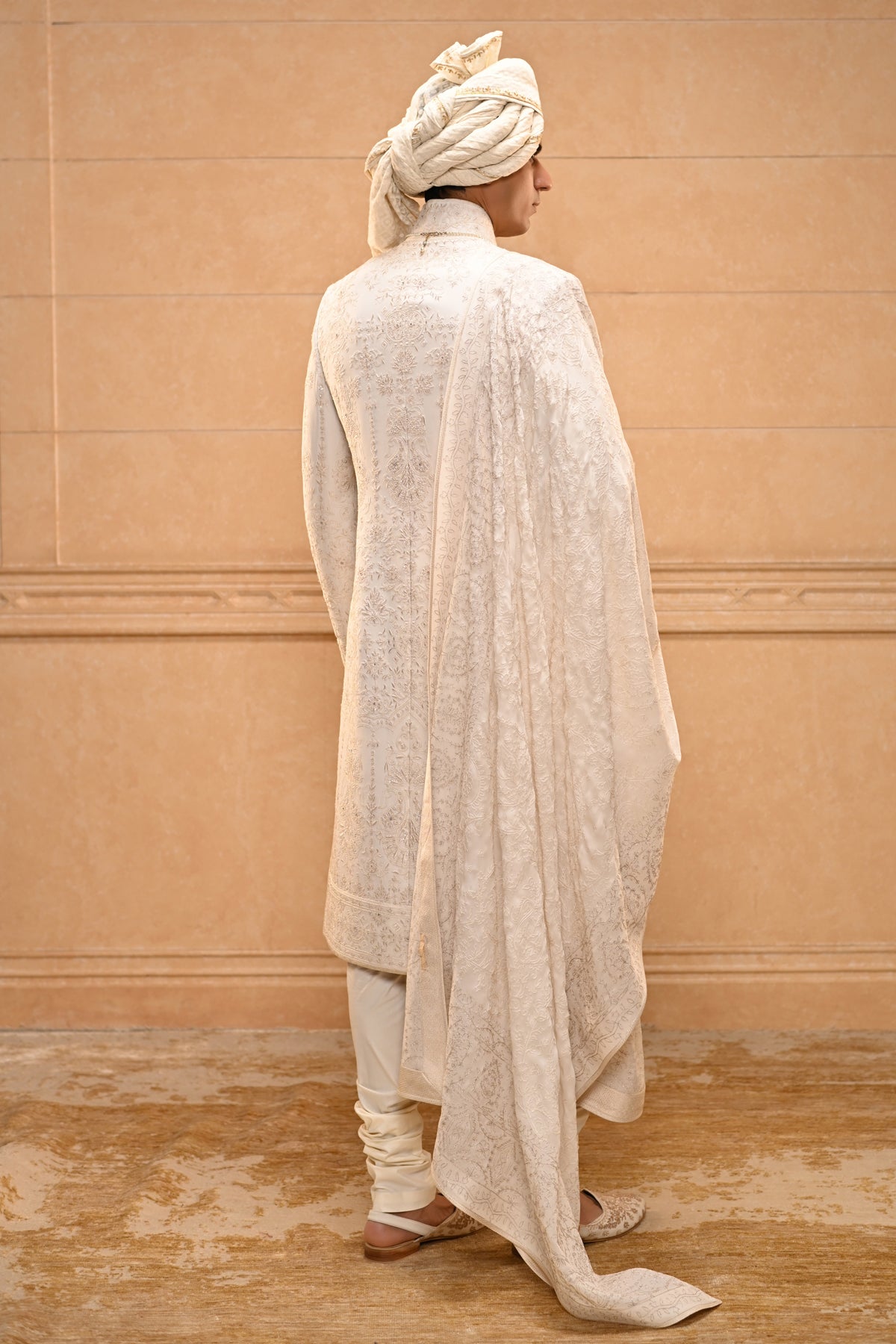 Chikankari Sherwani Set