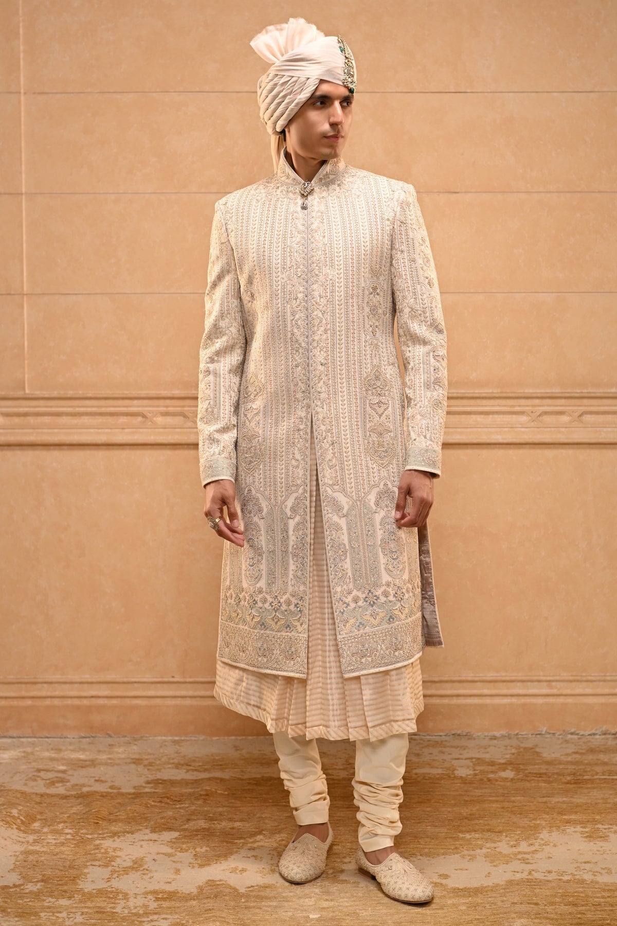Kashida Sherwani Set