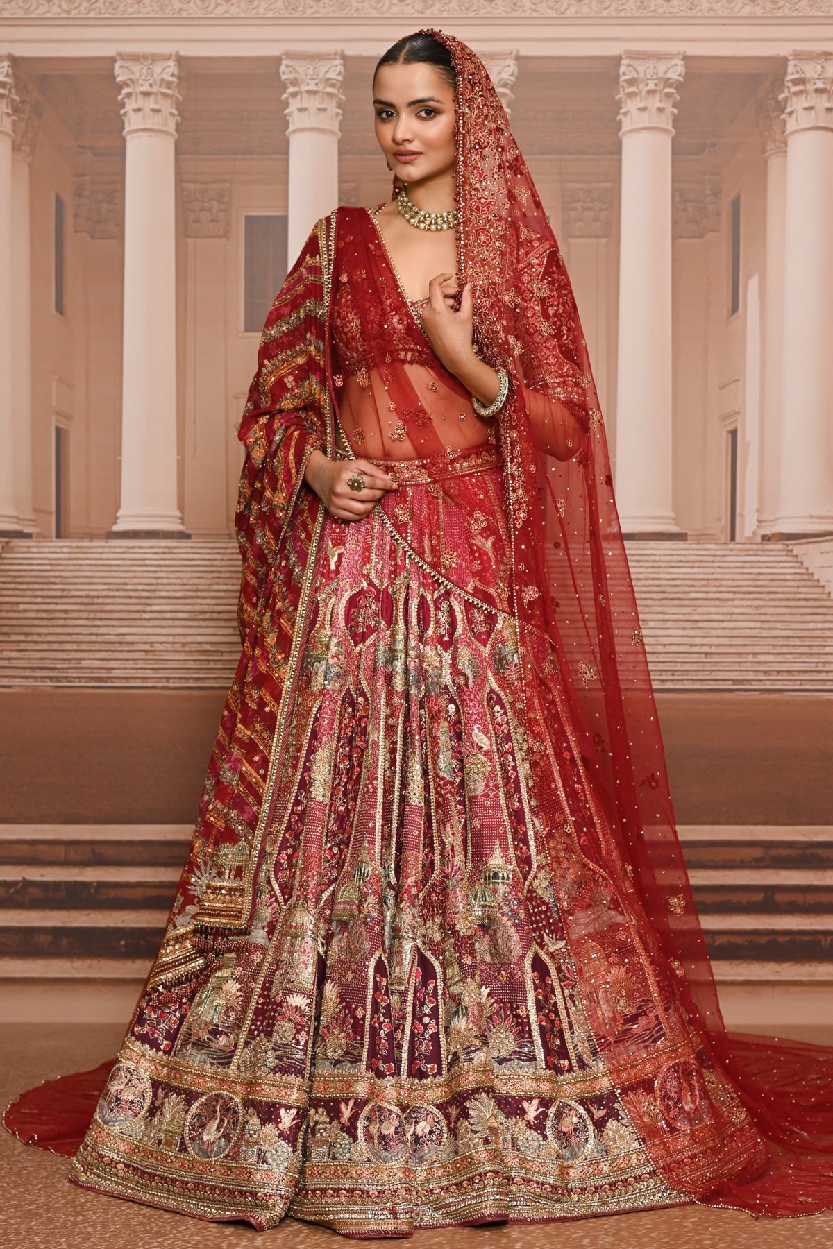 Ever Bloom Pichwai Embellished Lehenga