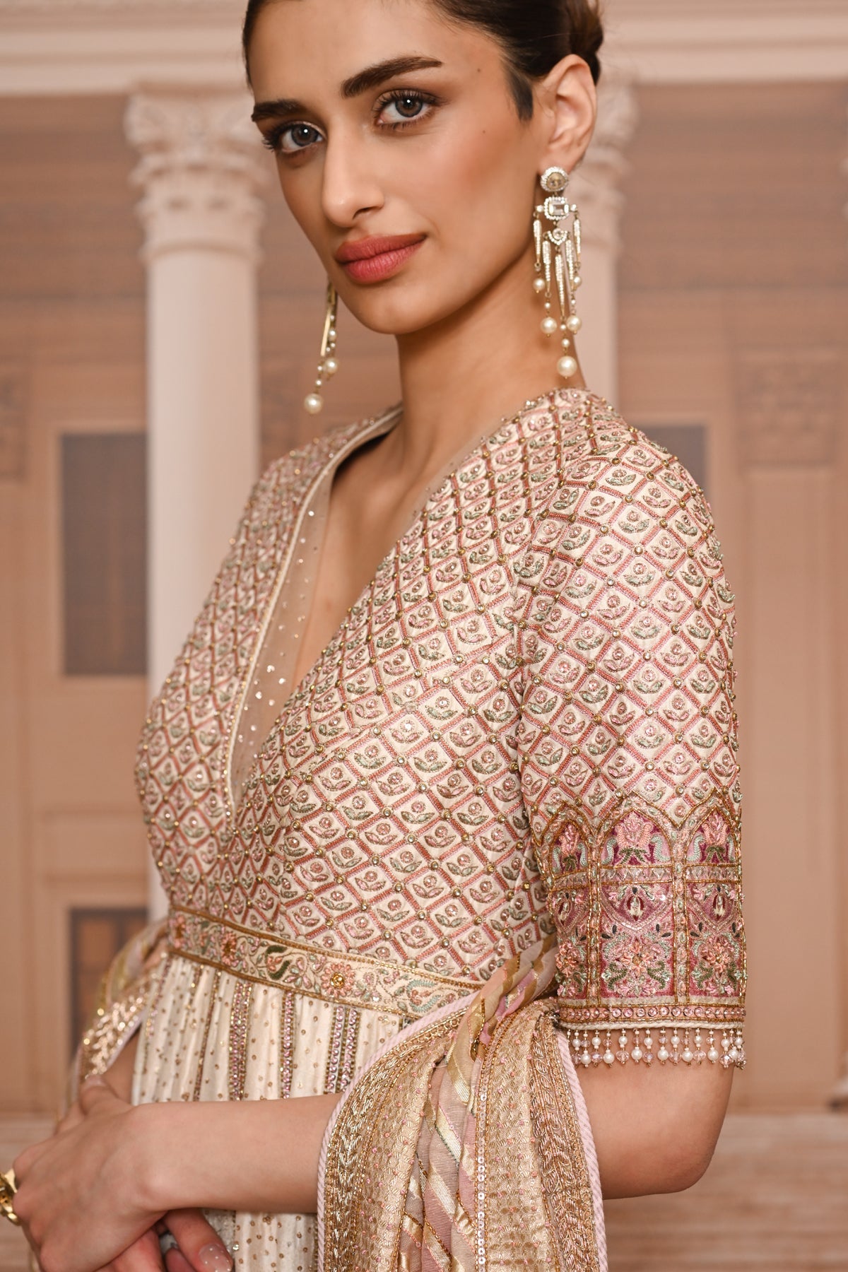 Ever Bloom Pichwai Anarkali Set