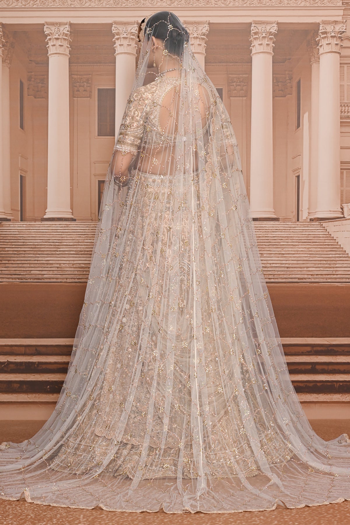 Ever Bloom Embellished Kalidar Lehenga