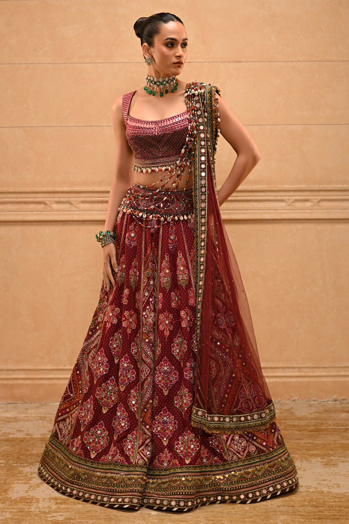Rabari Embroidered Lehenga Set